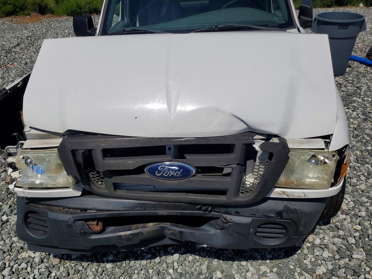 2008 Ford Ranger White vin: 1FTYR10D58PA95403