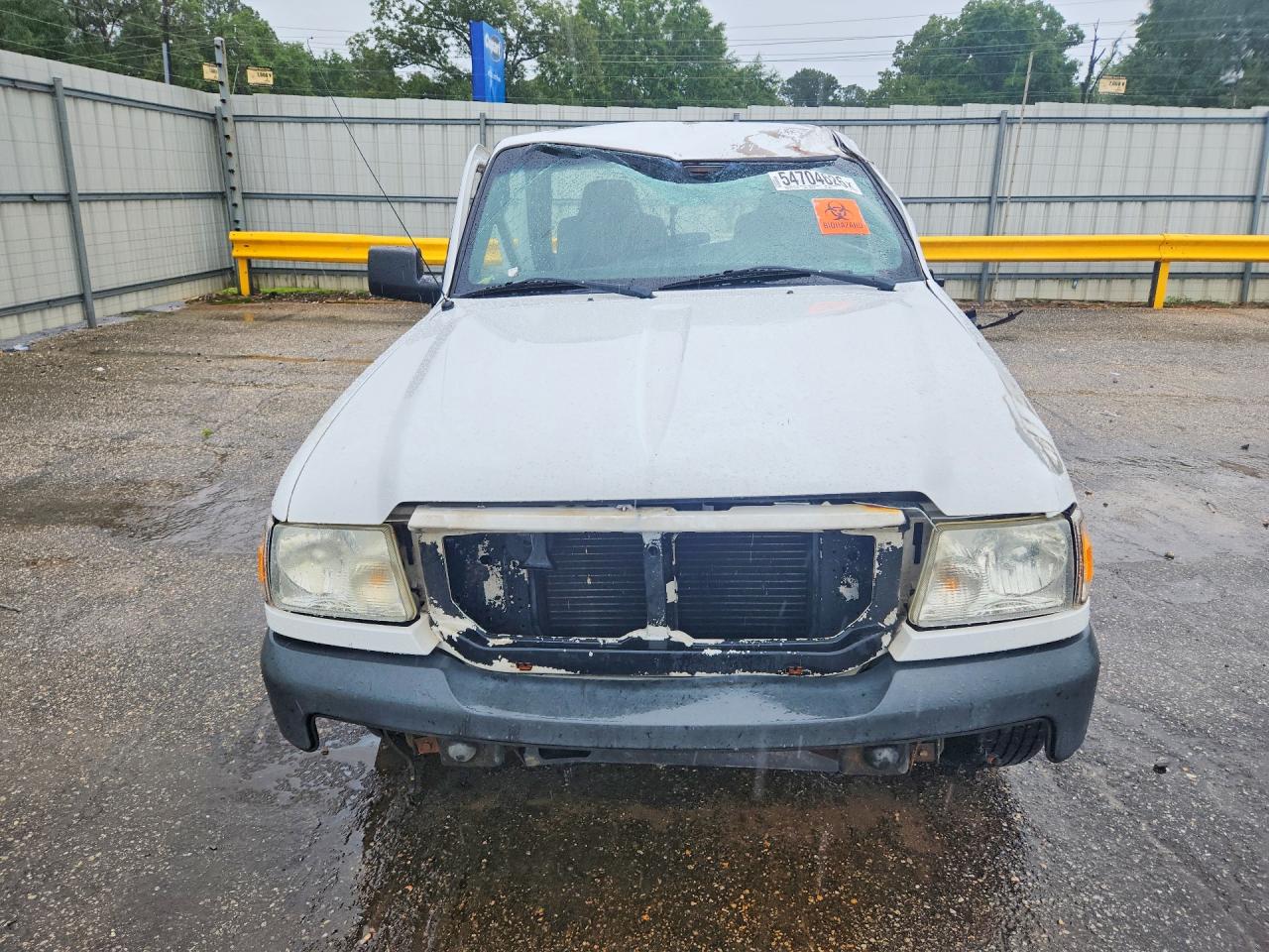 2009 Ford Ranger White vin: 1FTYR10D59PA00601