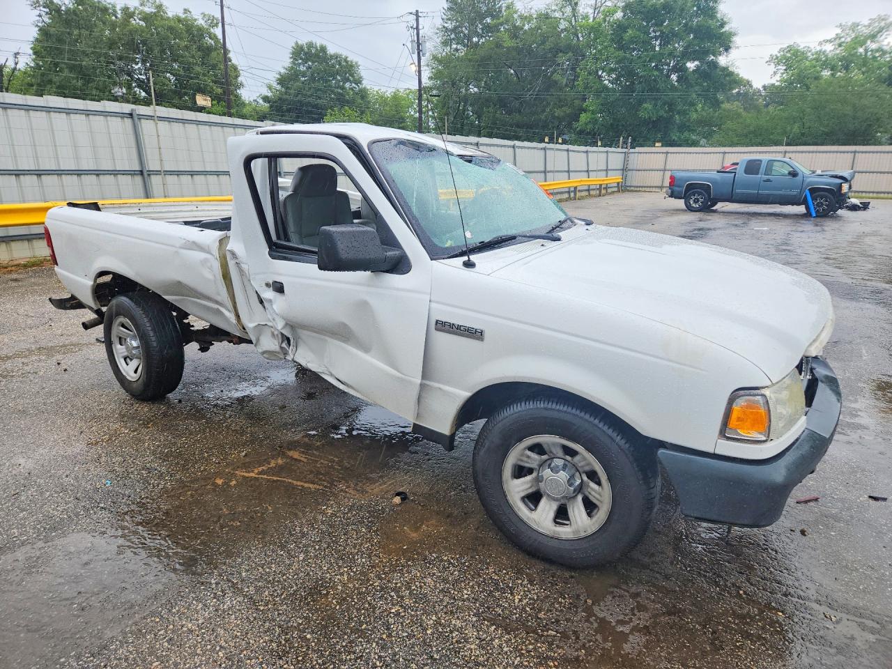 2009 Ford Ranger White vin: 1FTYR10D59PA00601