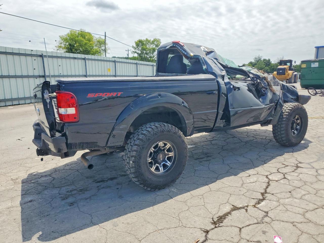 2009 Ford Ranger Black vin: 1FTYR10D59PA16748