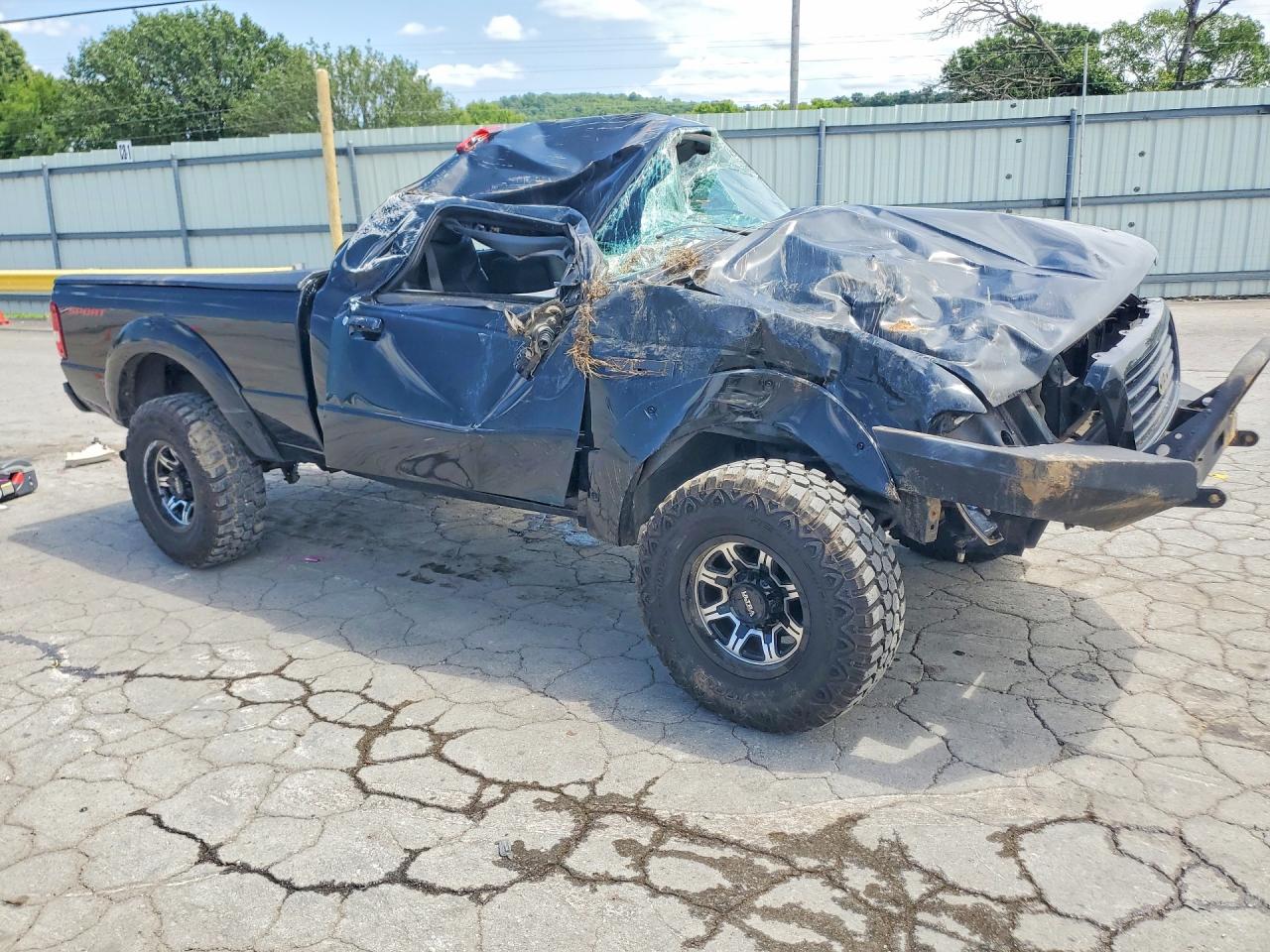 2009 Ford Ranger Black vin: 1FTYR10D59PA16748