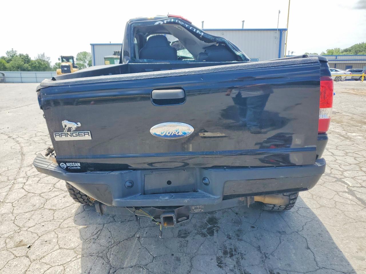 2009 Ford Ranger Black vin: 1FTYR10D59PA16748