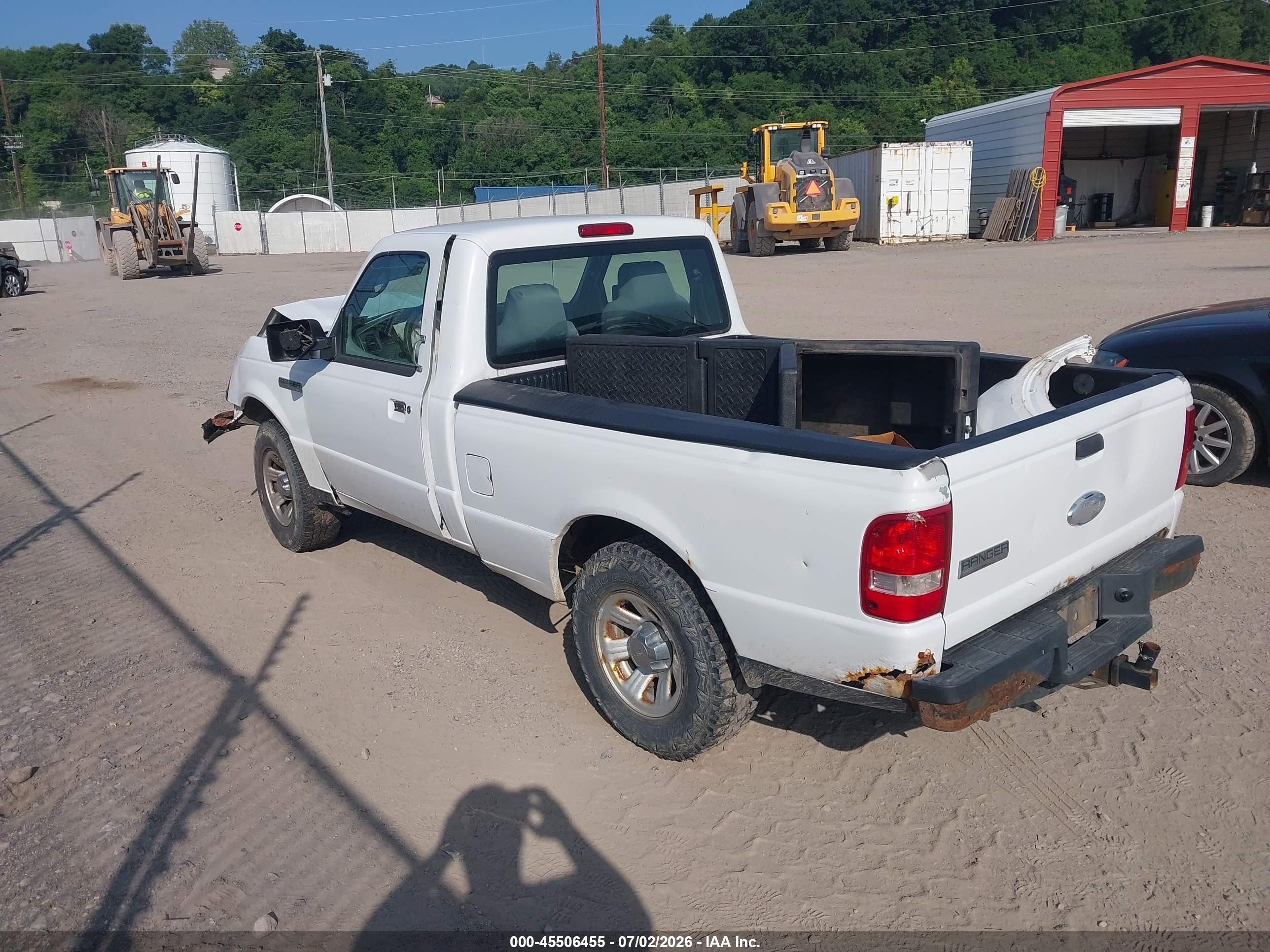 2009 Ford Ranger Sport/xl/xlt White vin: 1FTYR10D59PA28902