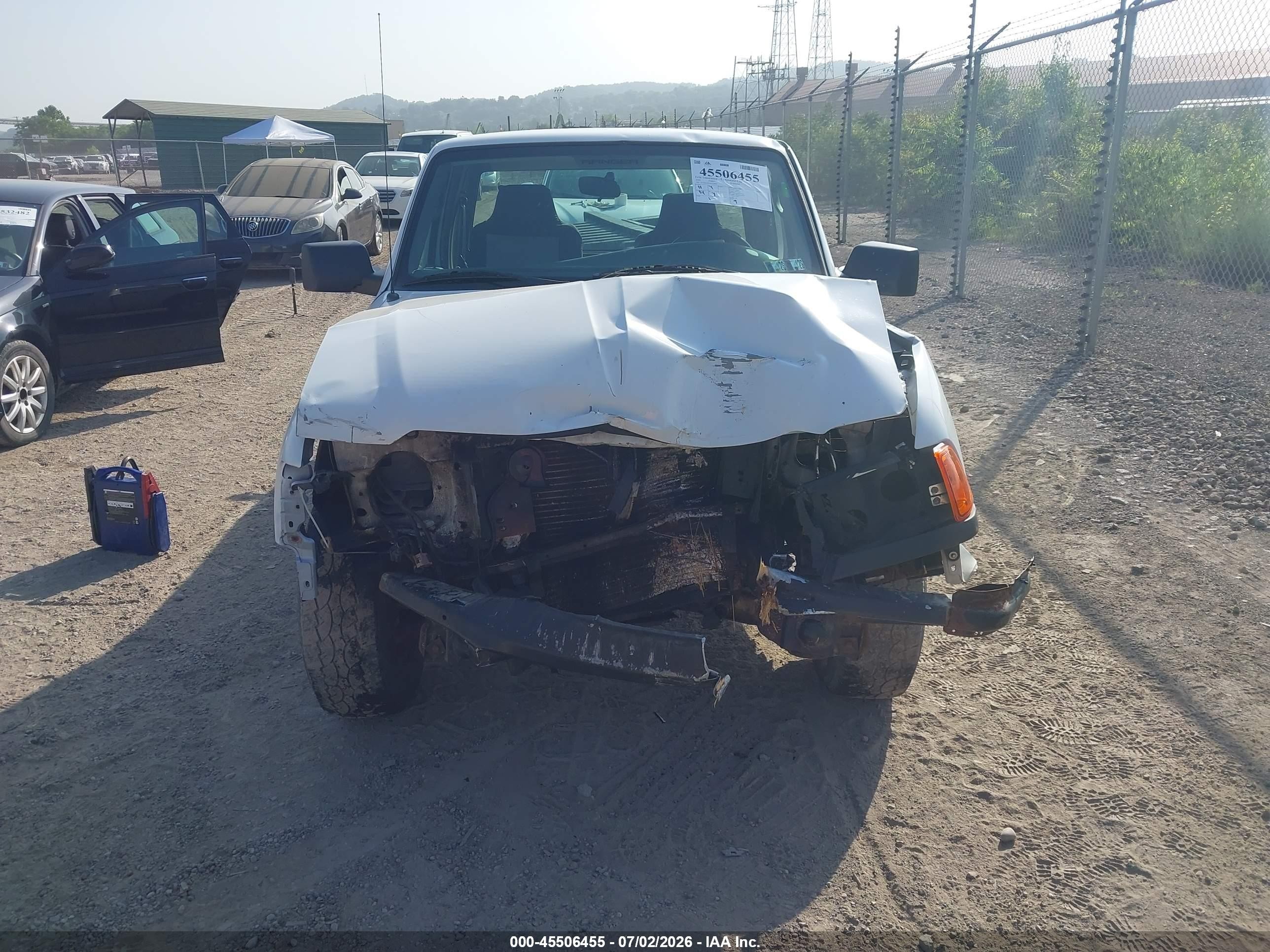 2009 Ford Ranger Sport/xl/xlt White vin: 1FTYR10D59PA28902