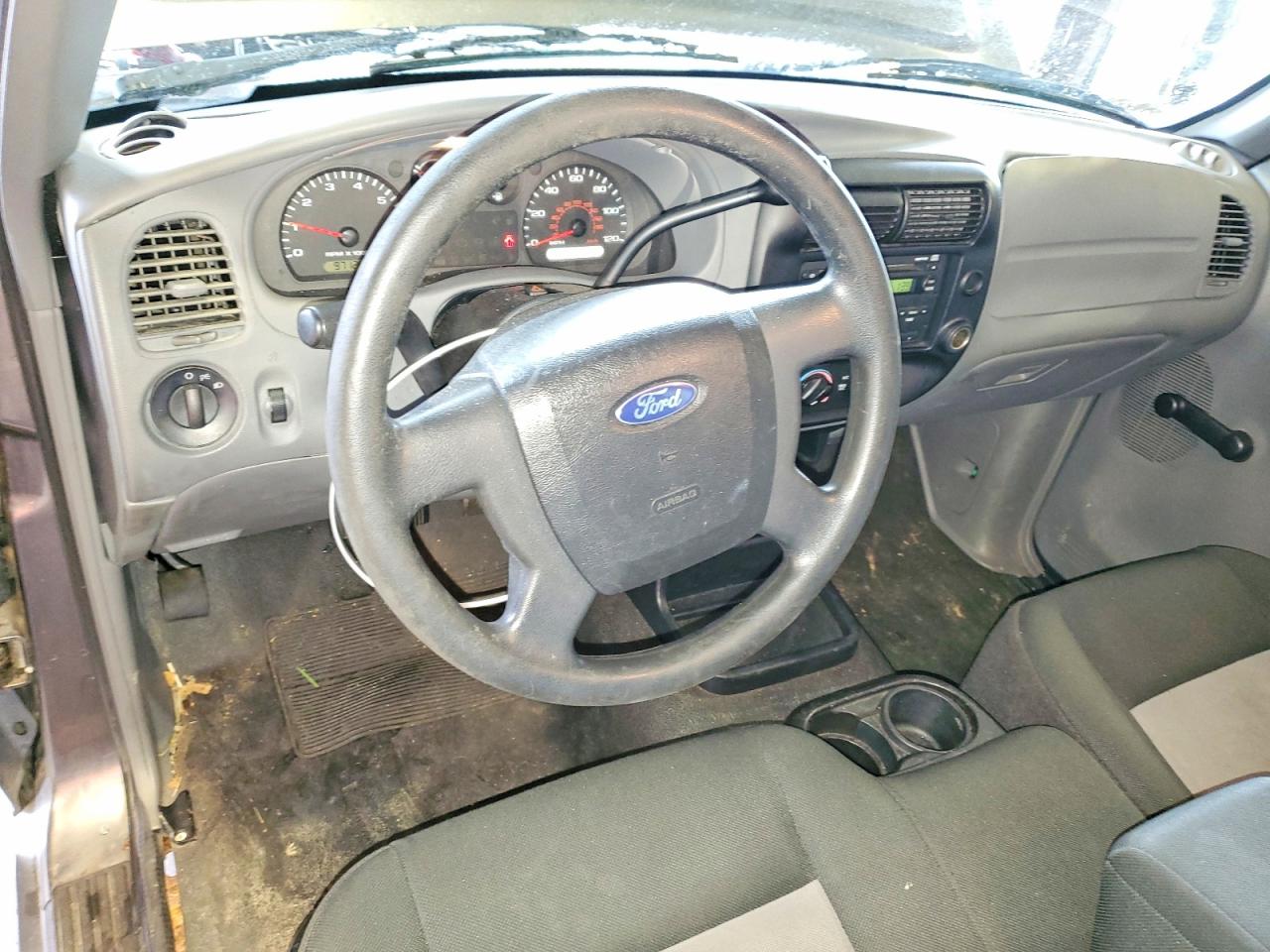2009 Ford Ranger Серый vin: 1FTYR10D59PA40953