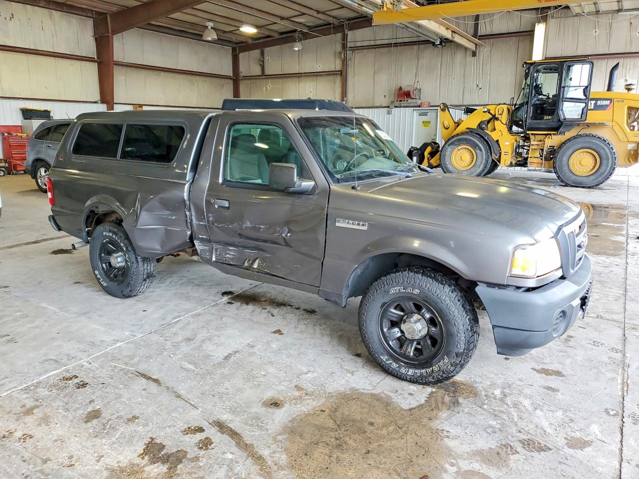 2009 Ford Ranger Серый vin: 1FTYR10D59PA40953