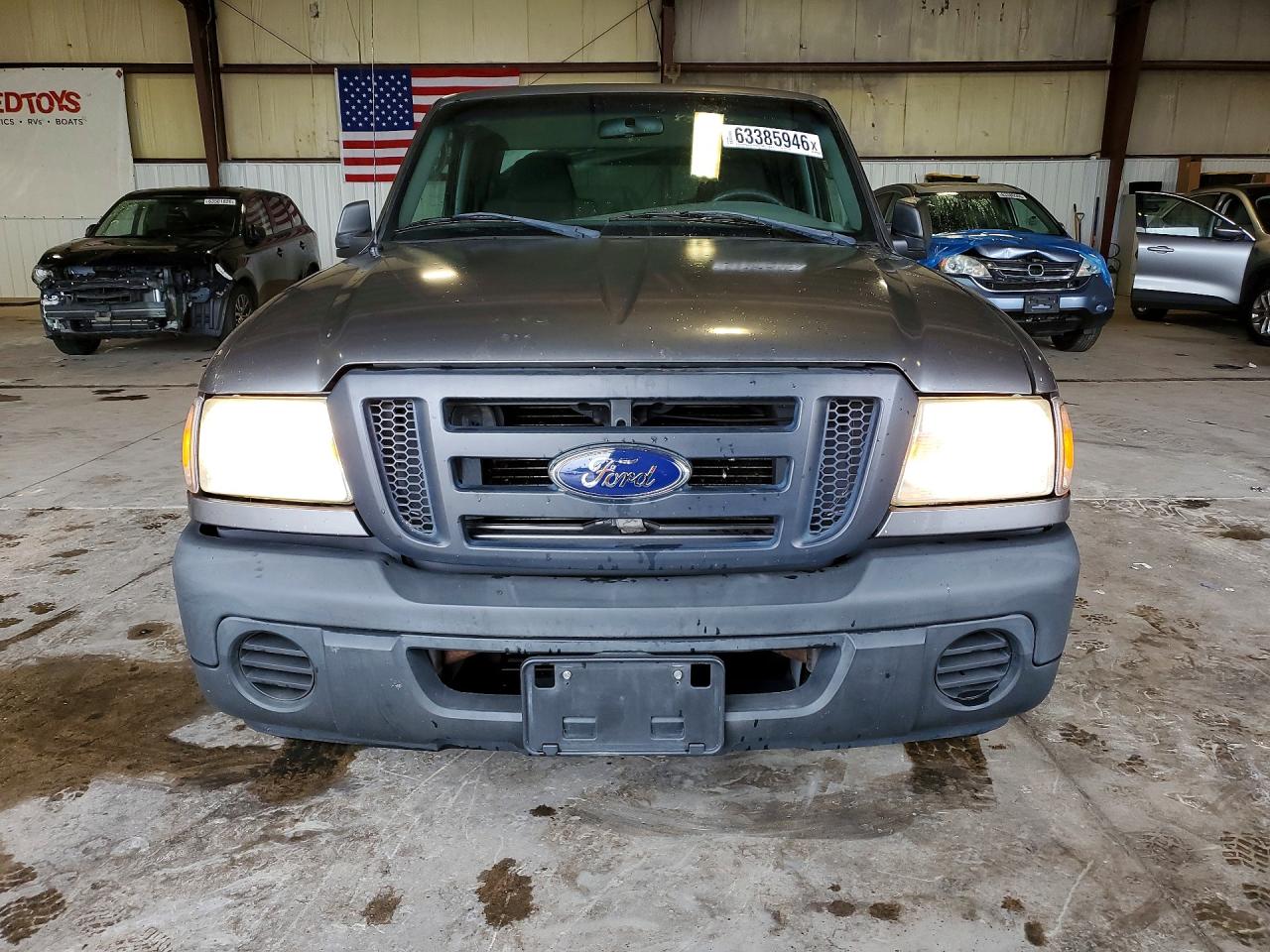 2009 Ford Ranger Серый vin: 1FTYR10D59PA40953