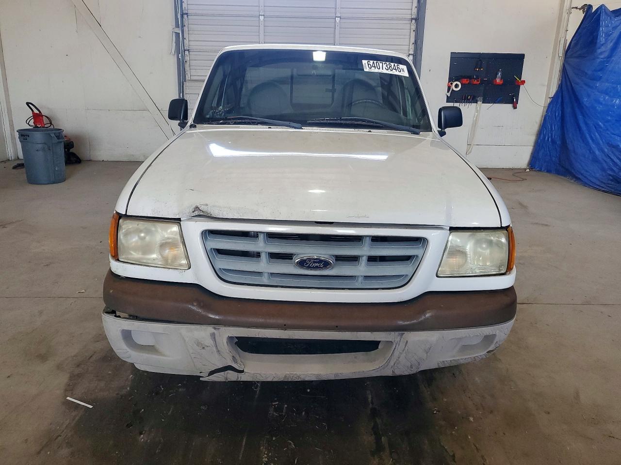 2002 Ford Ranger White vin: 1FTYR10D62PB49797