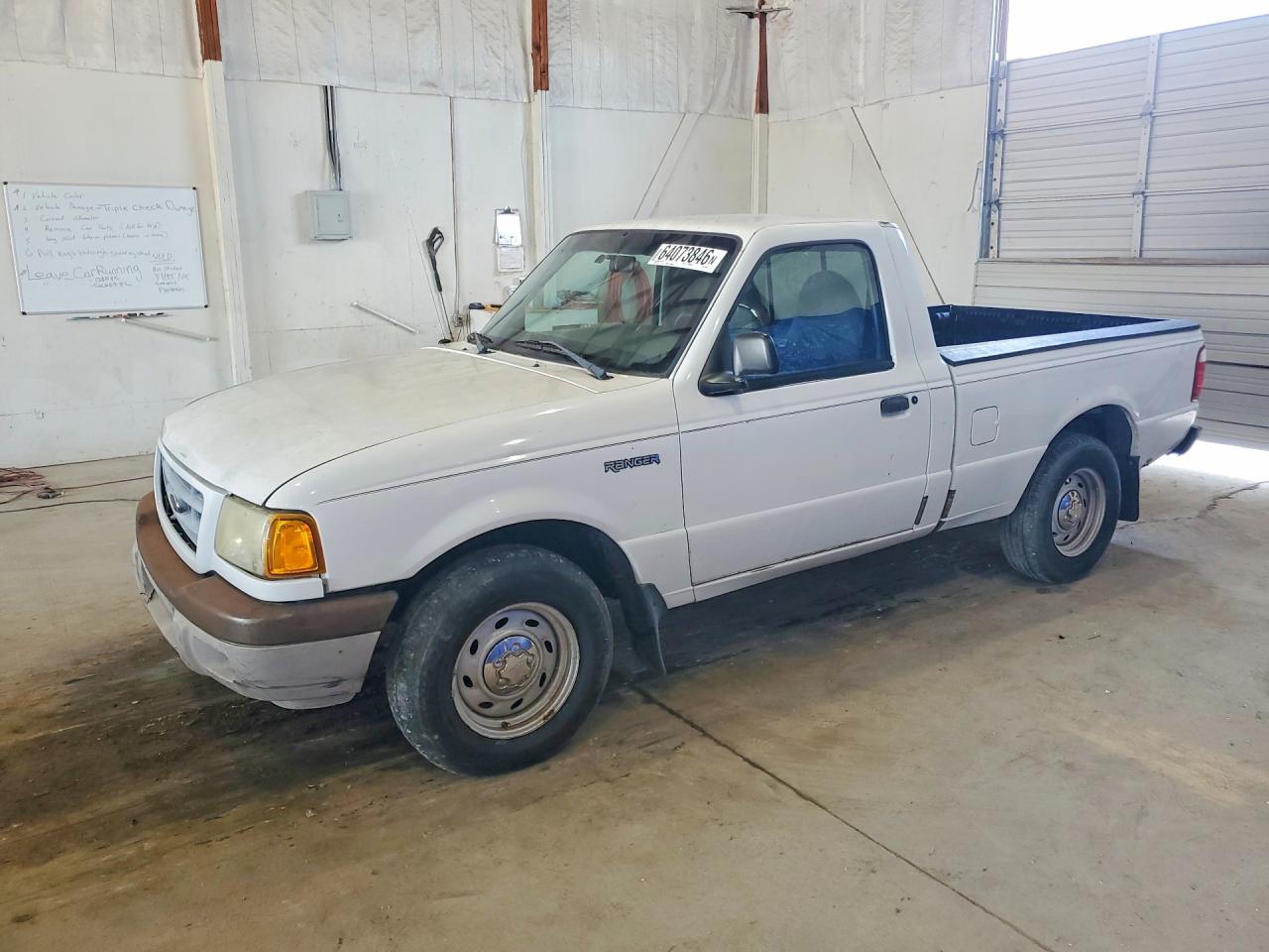 2002 Ford Ranger White vin: 1FTYR10D62PB49797