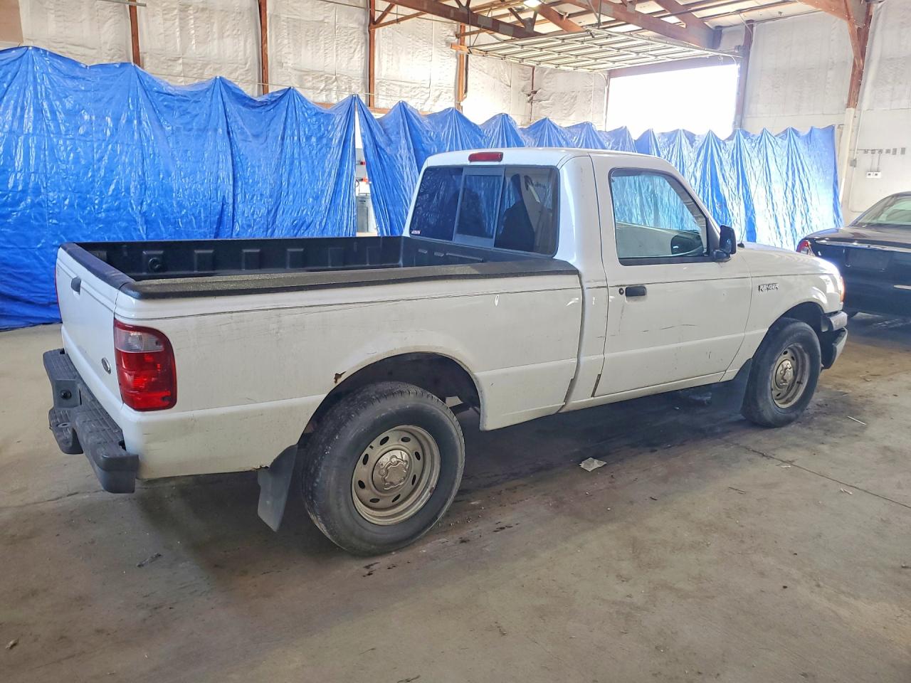 2002 Ford Ranger White vin: 1FTYR10D62PB49797
