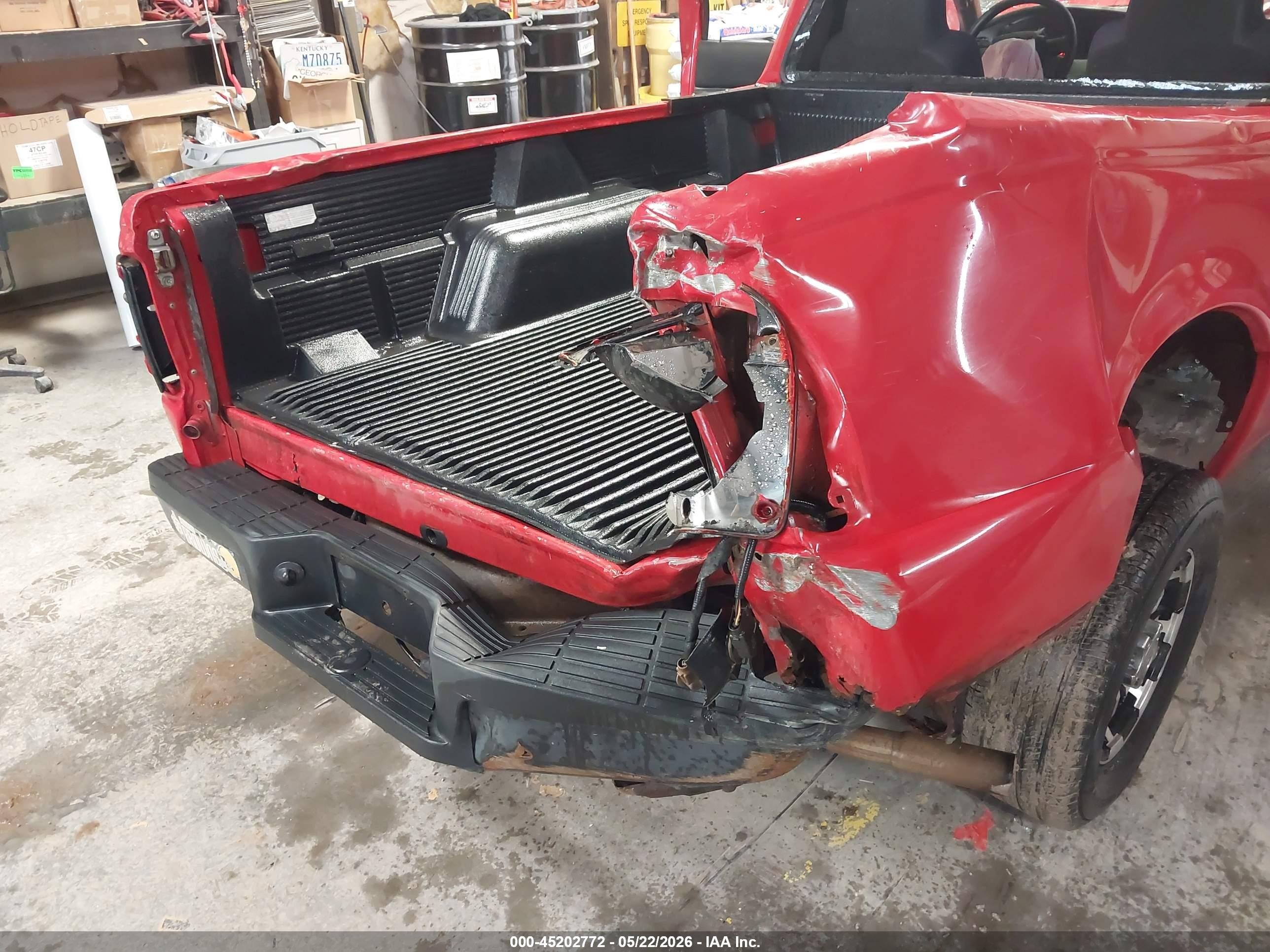 2004 Ford Ranger Xl/xlt Red vin: 1FTYR10D64PB59815
