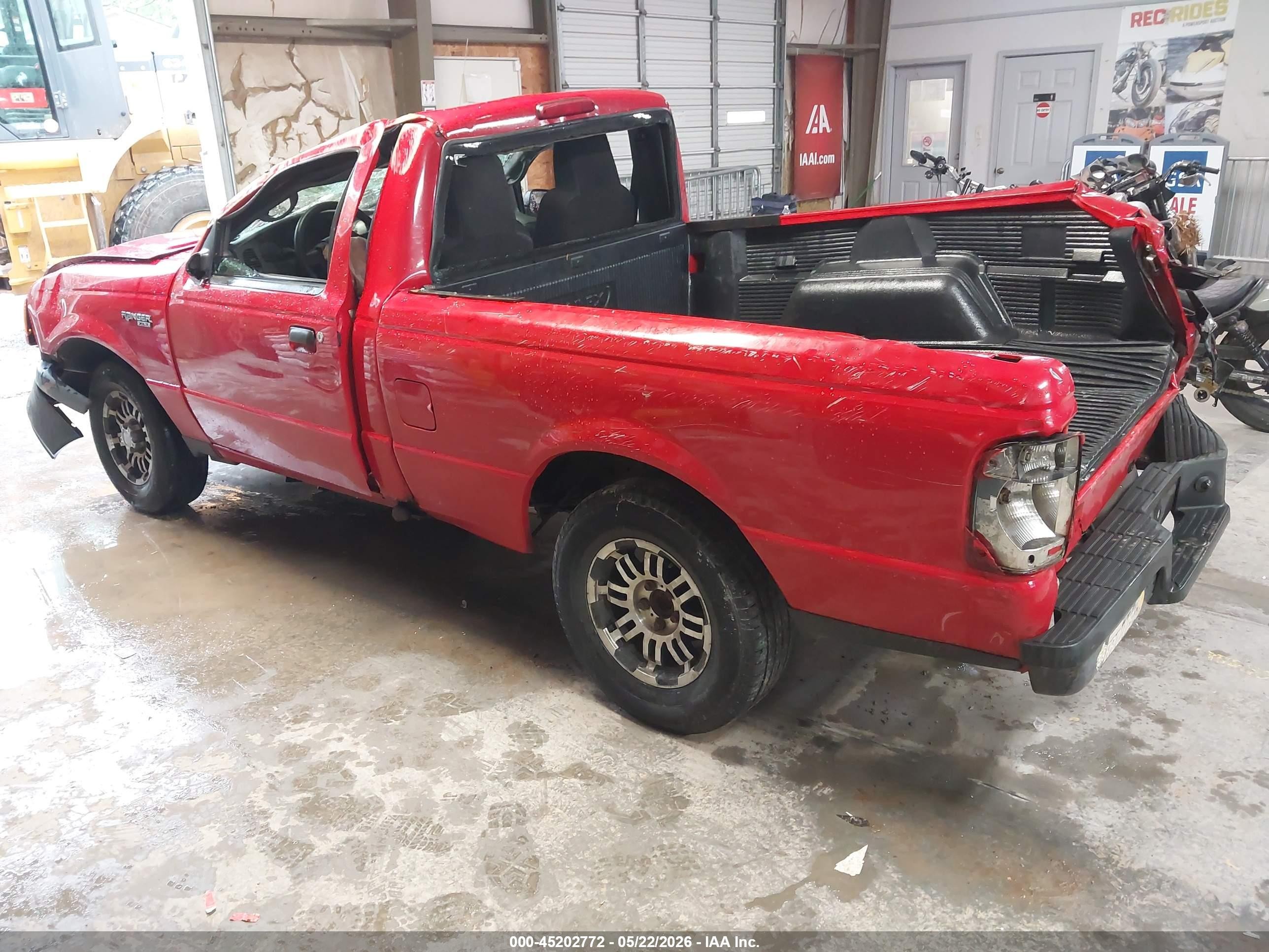 2004 Ford Ranger Xl/xlt Red vin: 1FTYR10D64PB59815