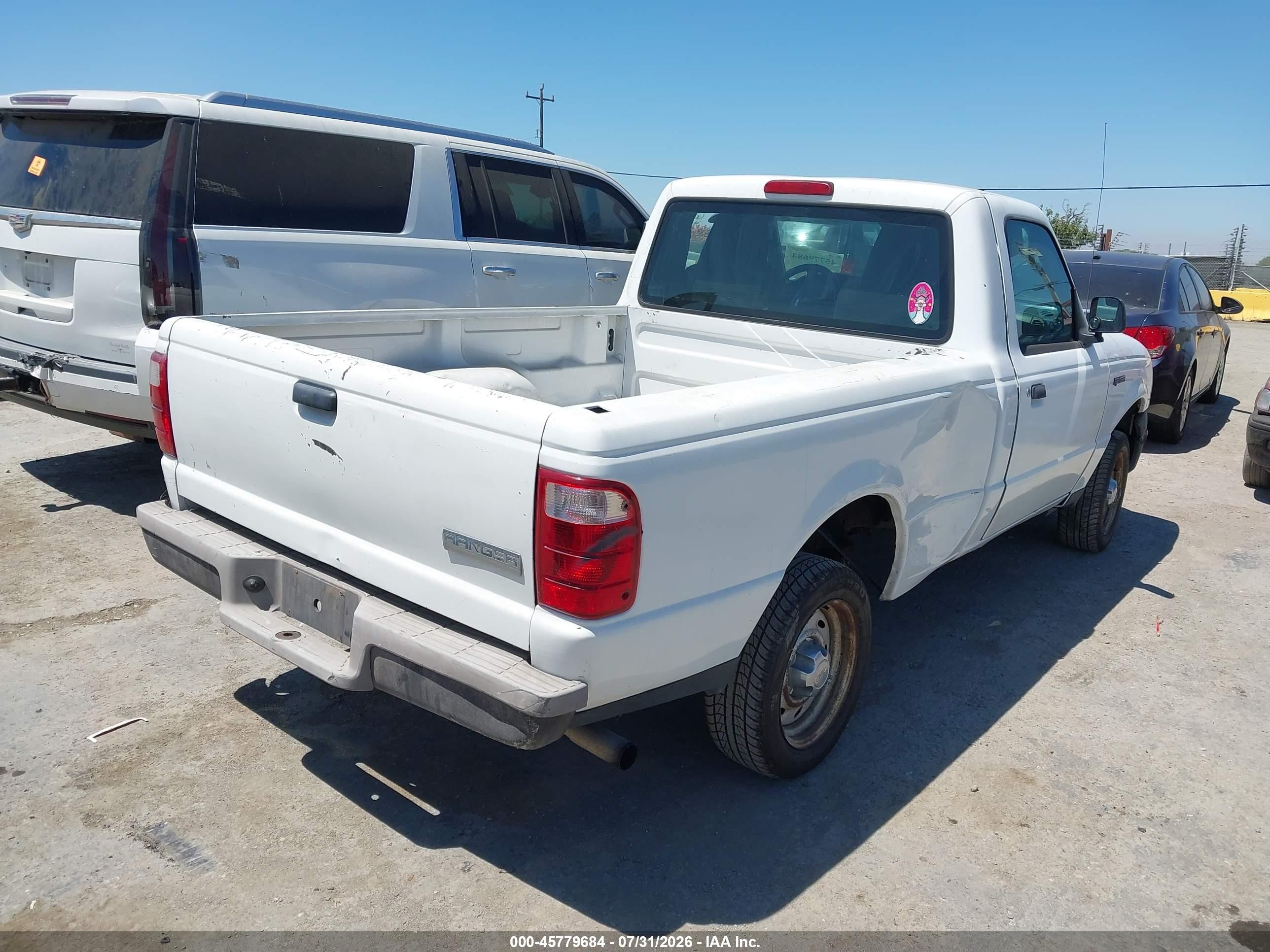2005 Ford Ranger Xl/xls/xlt Белый vin: 1FTYR10D65PA32631