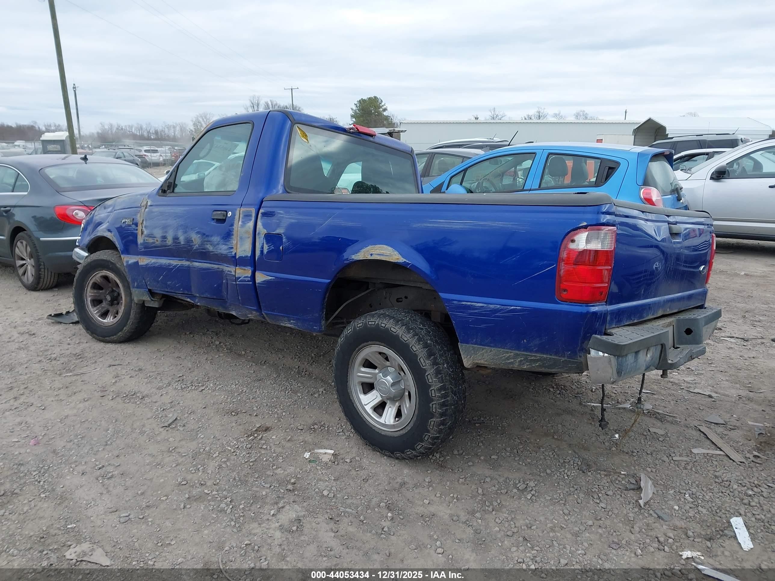 2005 Ford Ranger Xl/xls/xlt Blue vin: 1FTYR10D65PB10129