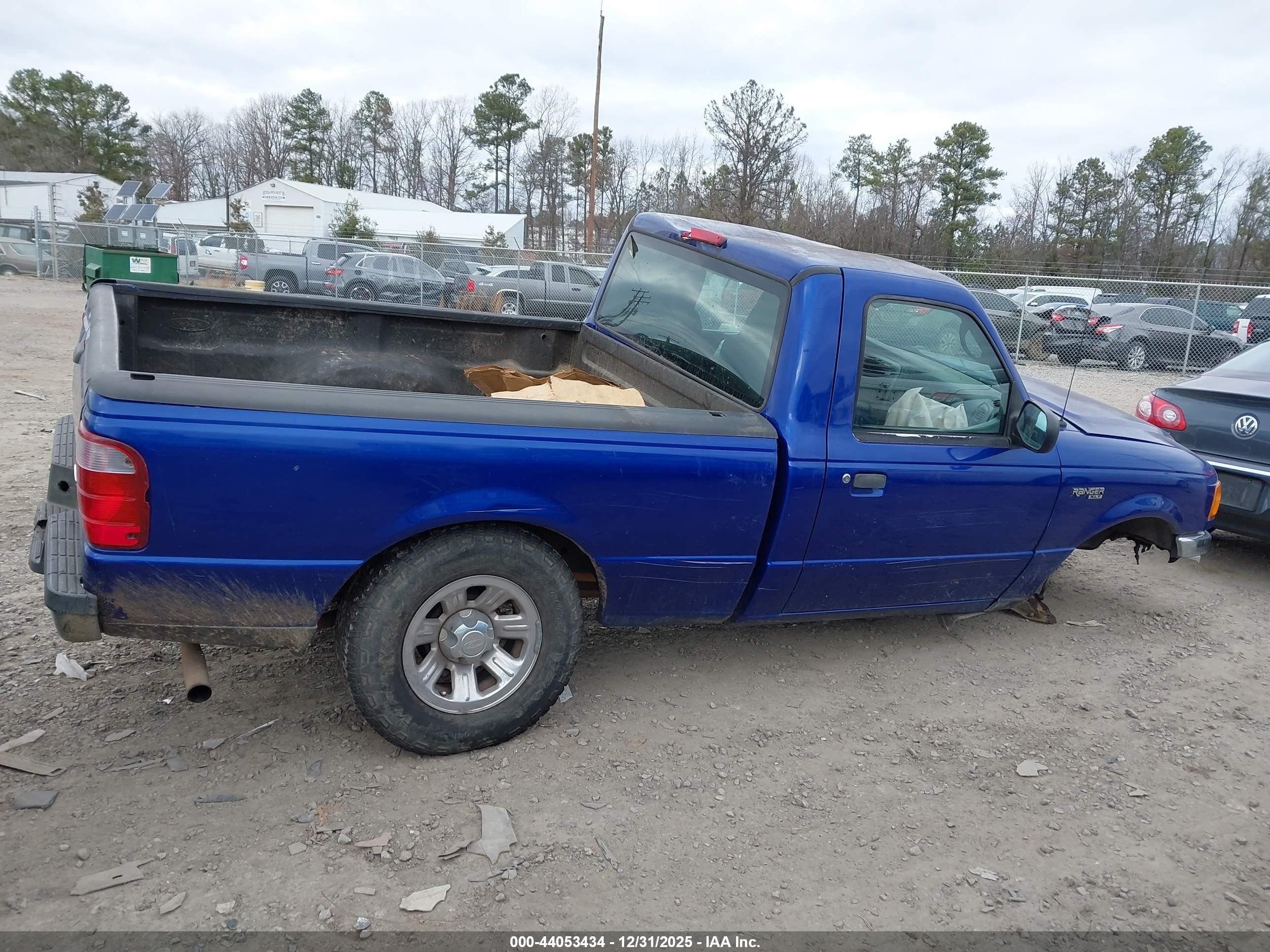 2005 Ford Ranger Xl/xls/xlt Blue vin: 1FTYR10D65PB10129