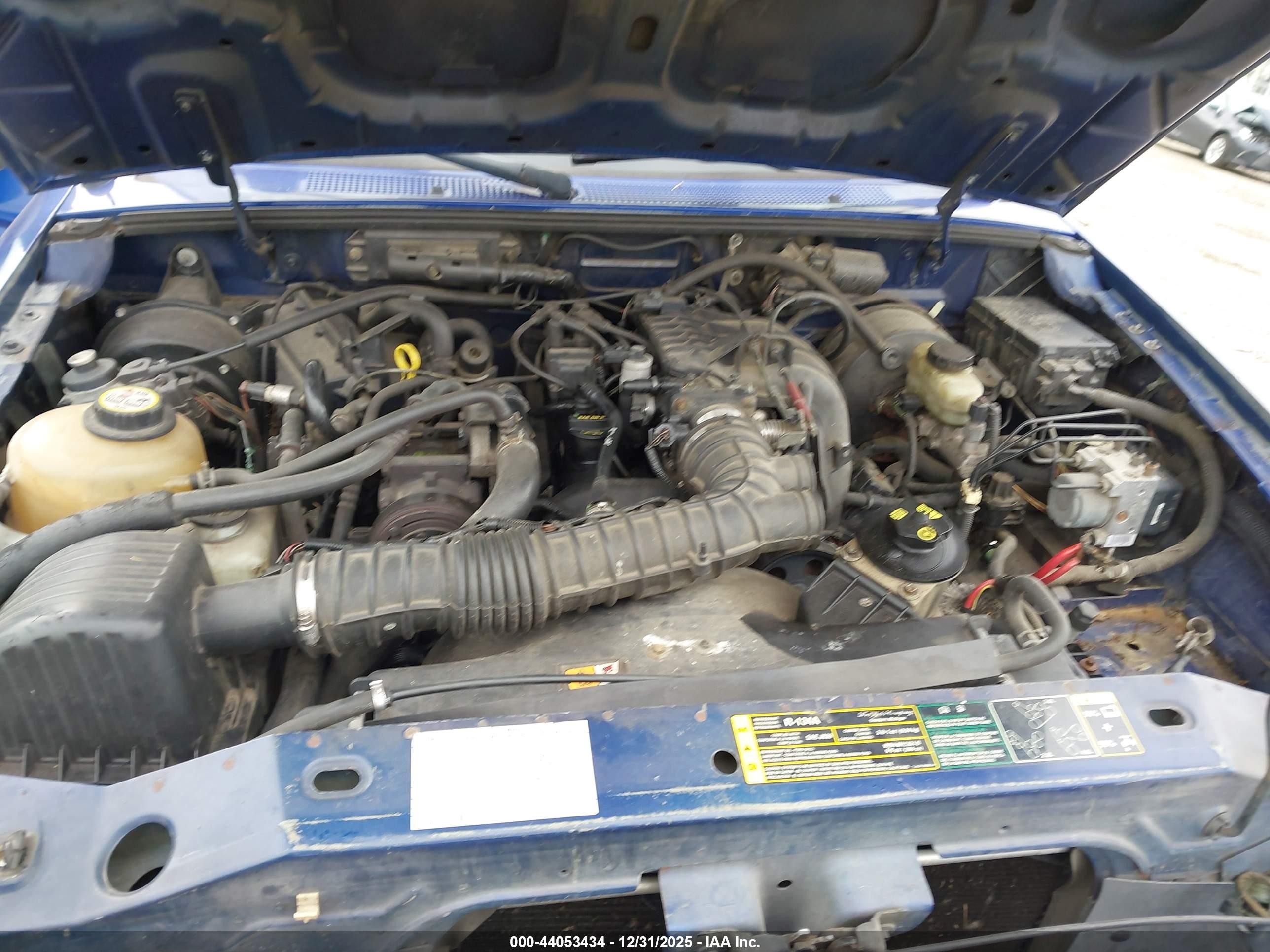 2005 Ford Ranger Xl/xls/xlt Blue vin: 1FTYR10D65PB10129