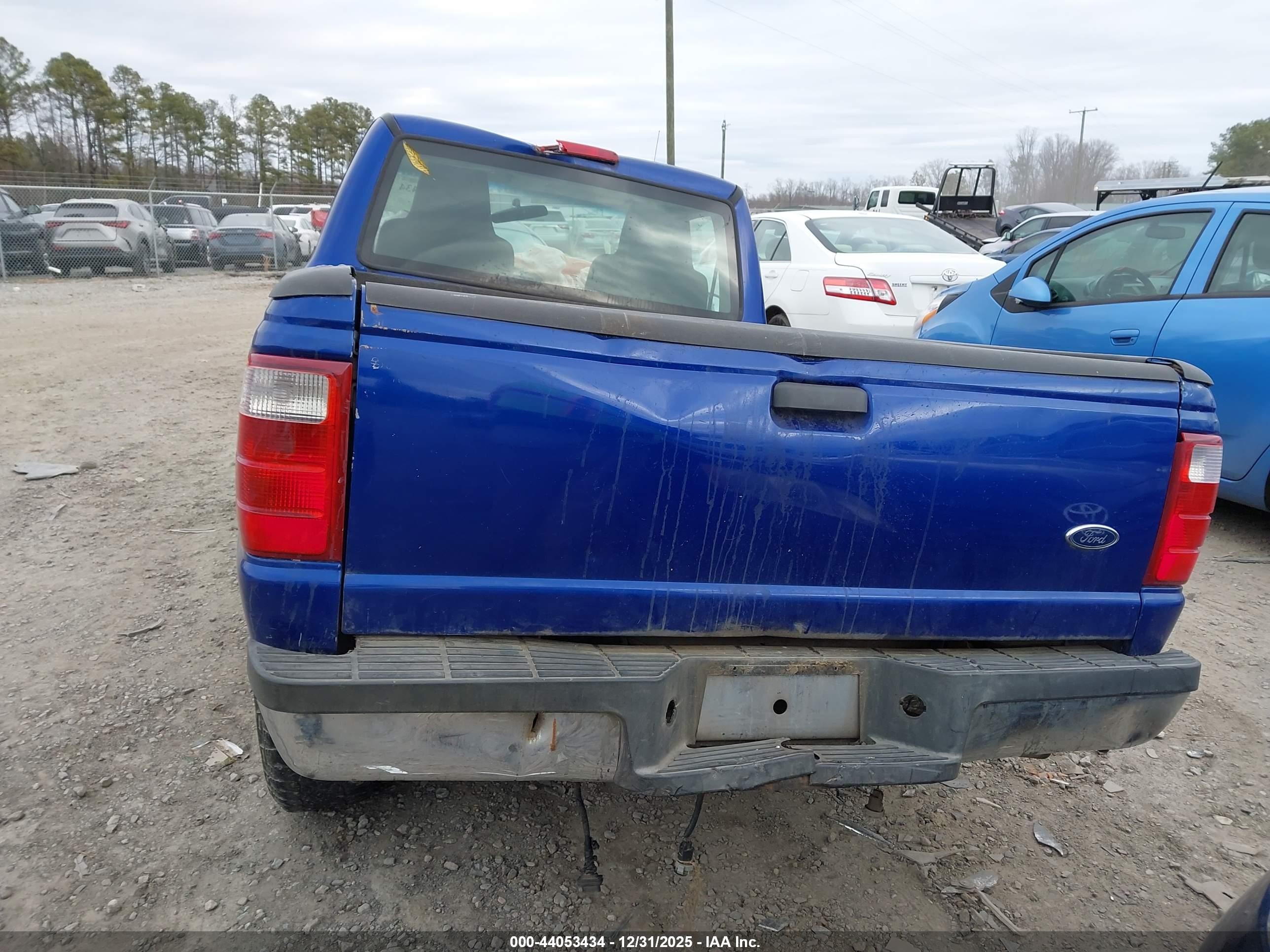 2005 Ford Ranger Xl/xls/xlt Blue vin: 1FTYR10D65PB10129