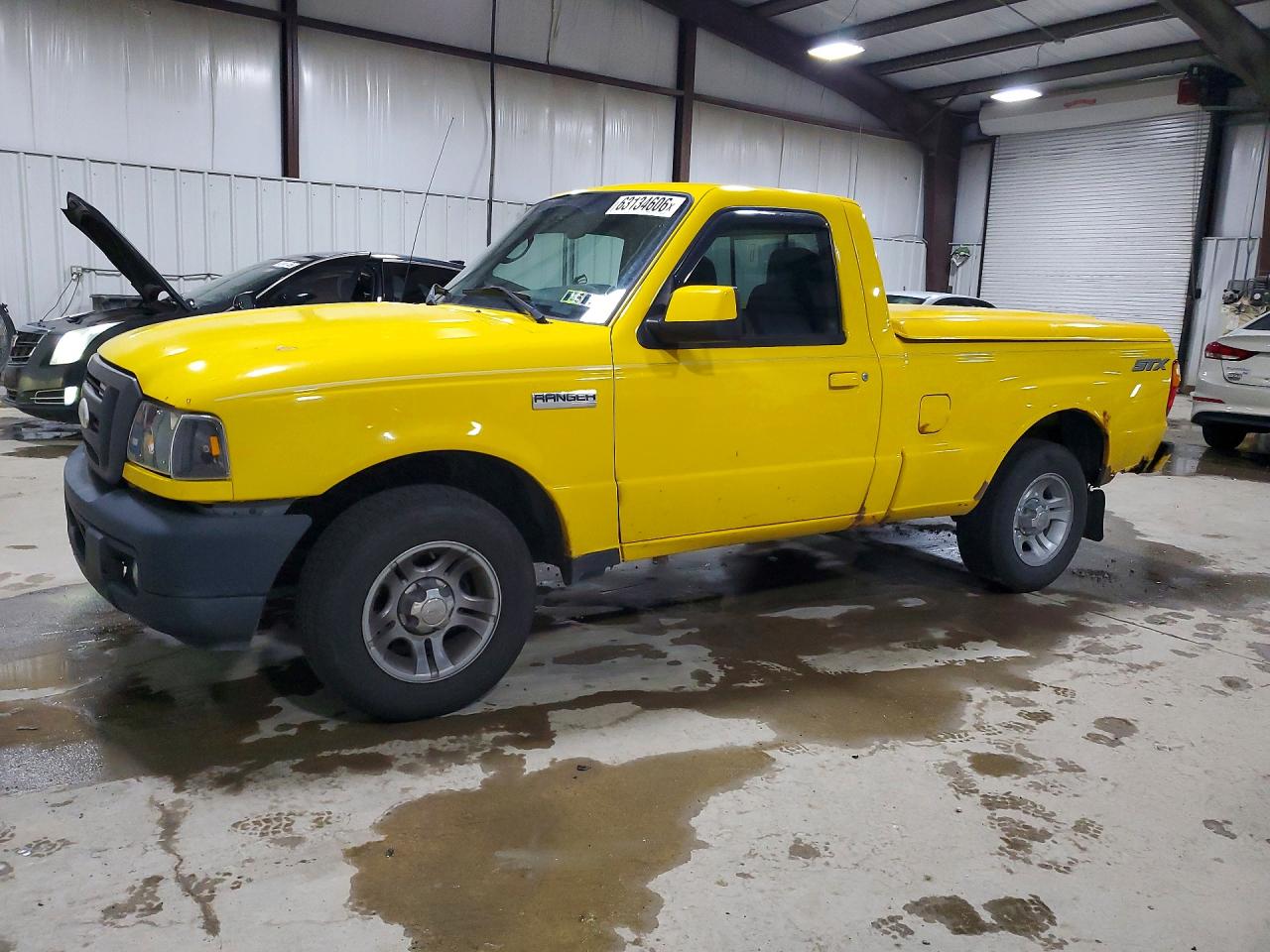 2007 Ford Ranger Yellow vin: 1FTYR10D67PA31739
