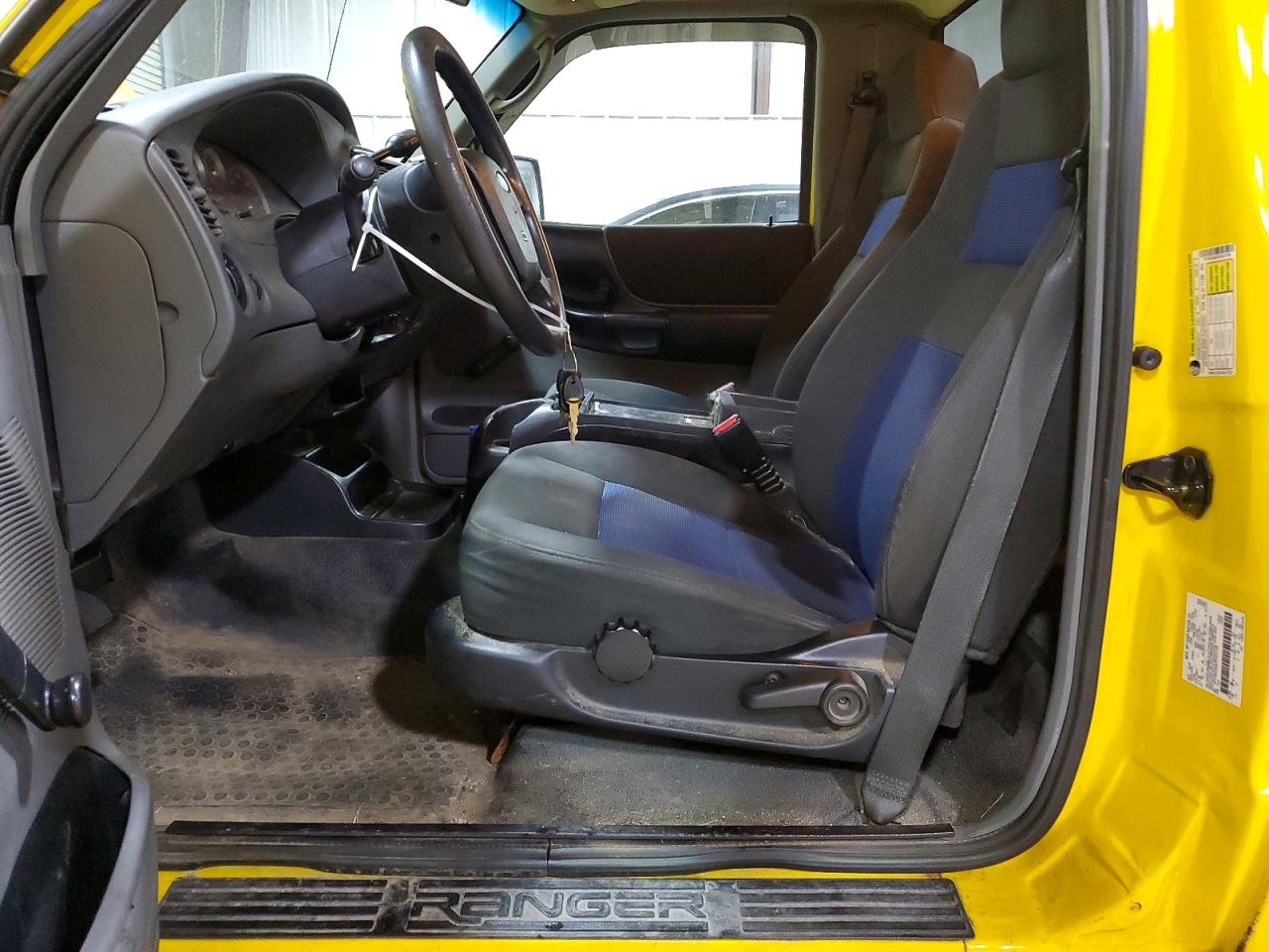 2007 Ford Ranger Yellow vin: 1FTYR10D67PA31739