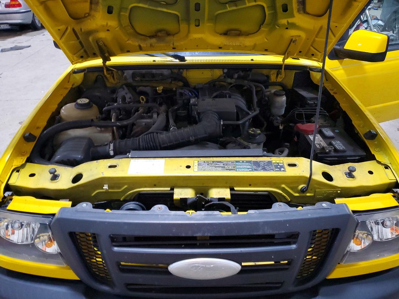 2007 Ford Ranger Yellow vin: 1FTYR10D67PA31739