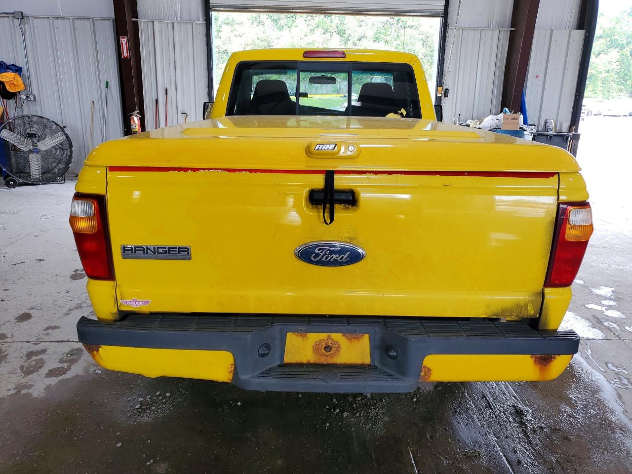 2007 Ford Ranger Yellow vin: 1FTYR10D67PA31739