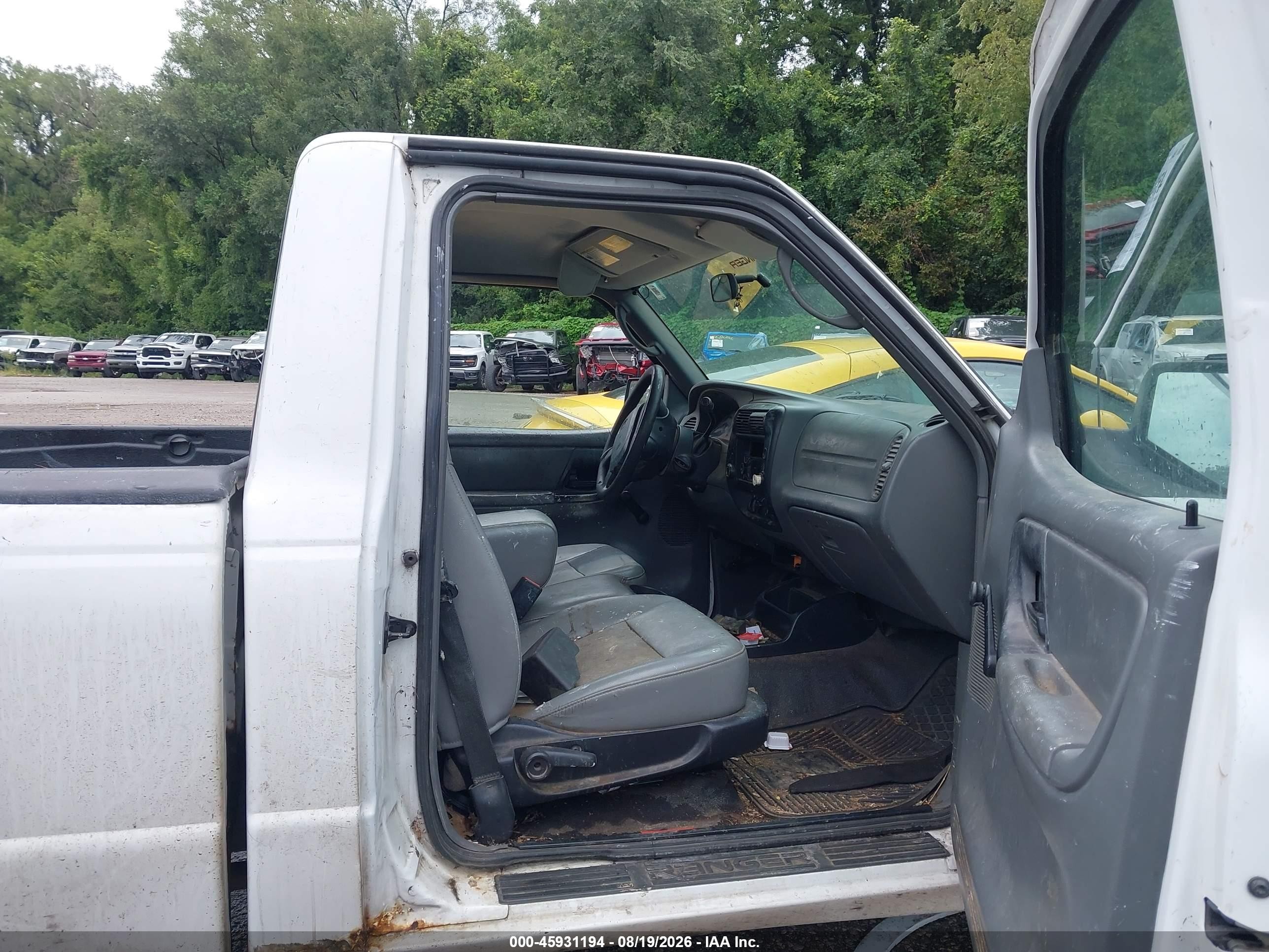 2007 Ford Ranger Stx/xl/xlt White vin: 1FTYR10D67PA46158