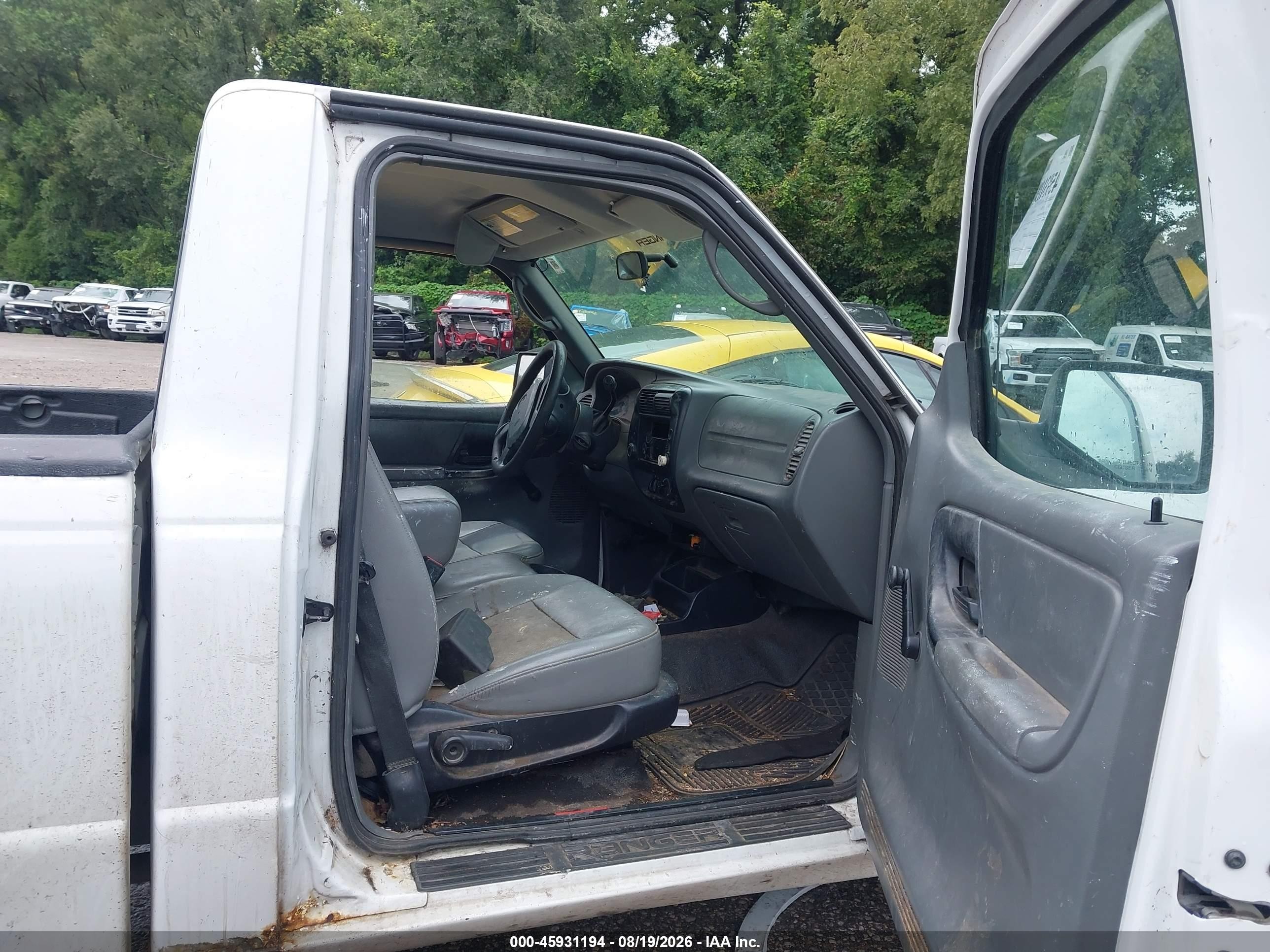 2007 Ford Ranger Stx/xl/xlt White vin: 1FTYR10D67PA46158
