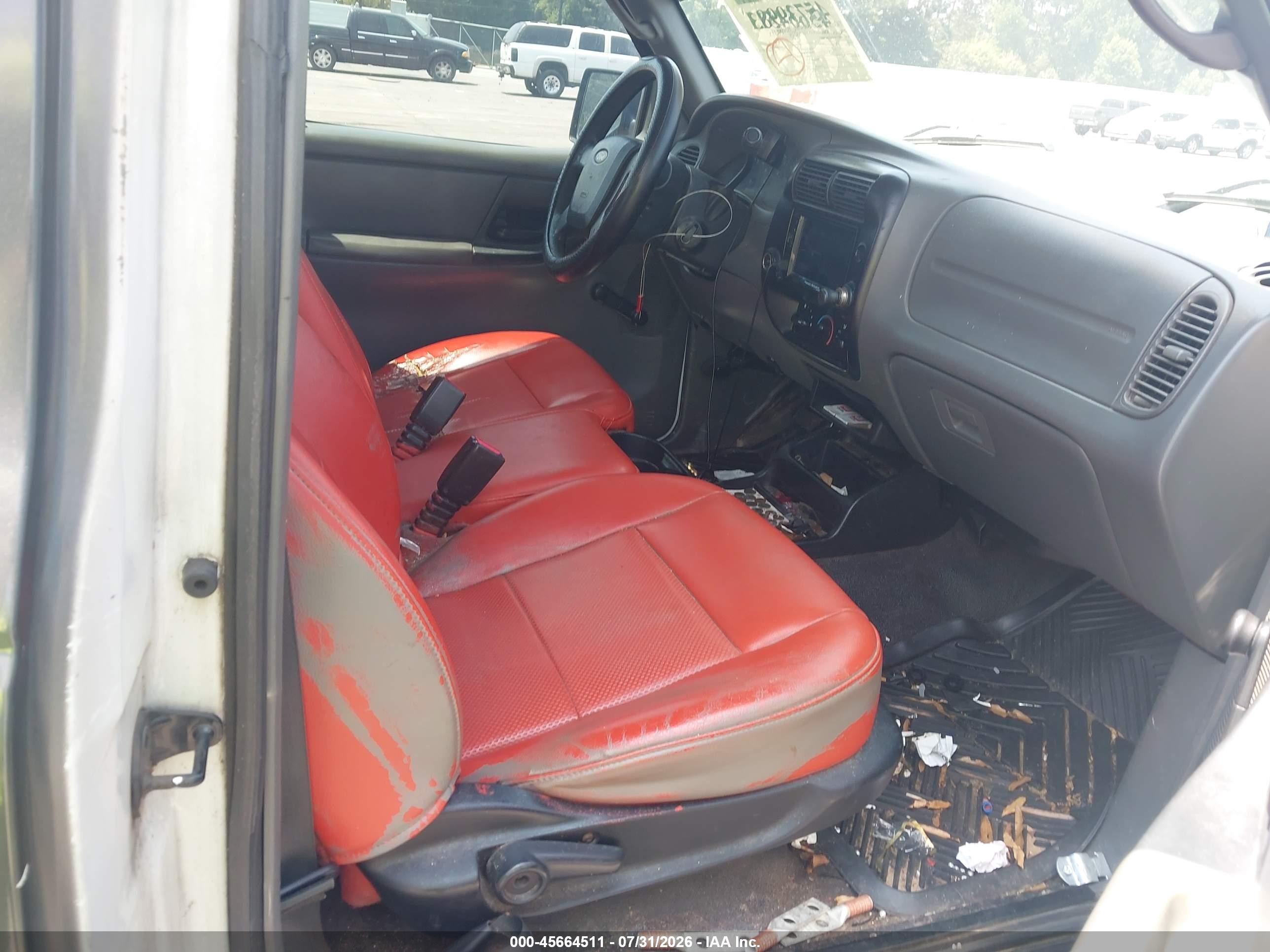2007 Ford Ranger Stx/xl/xlt Gray vin: 1FTYR10D67PA84425
