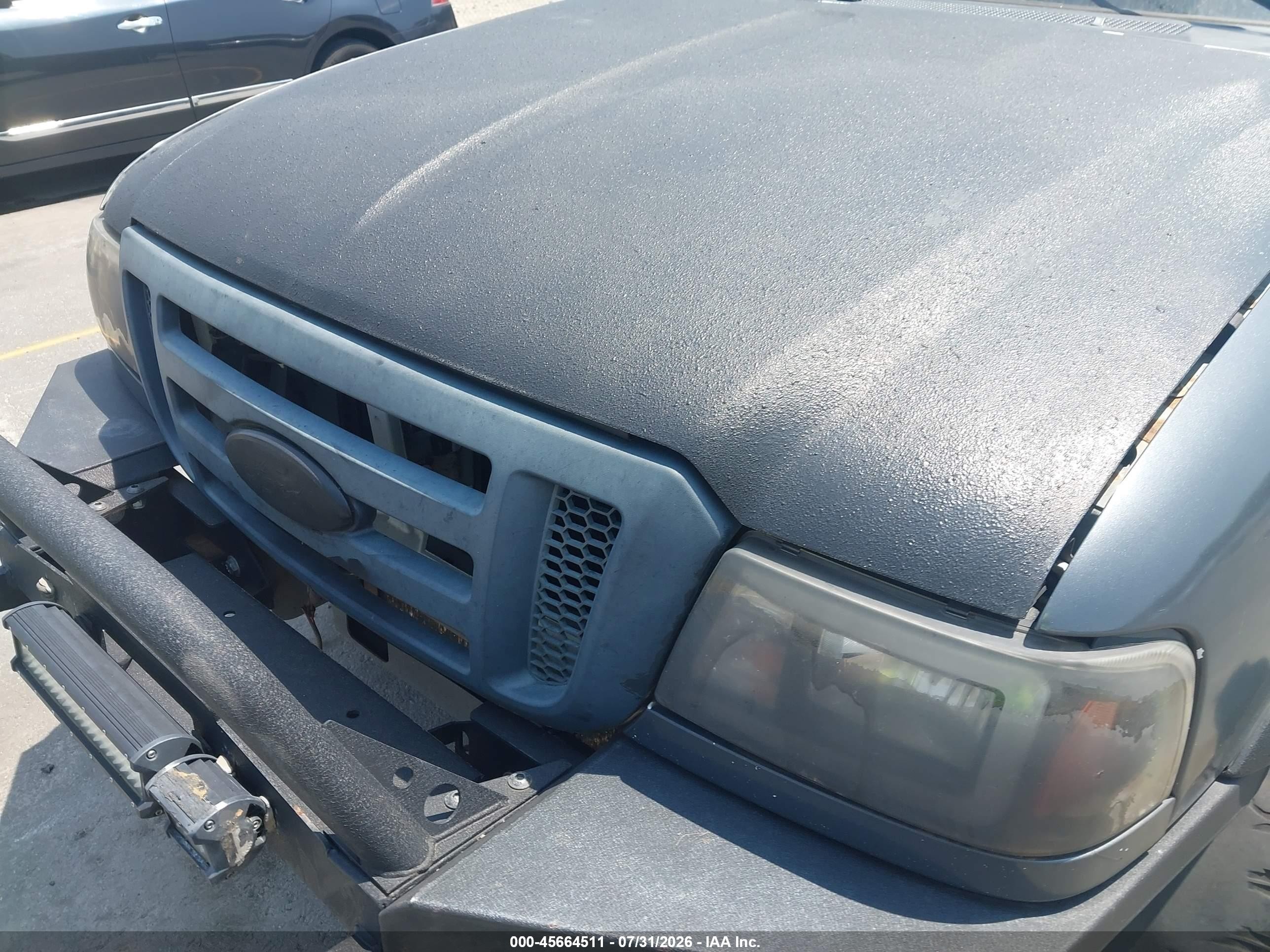 2007 Ford Ranger Stx/xl/xlt Gray vin: 1FTYR10D67PA84425