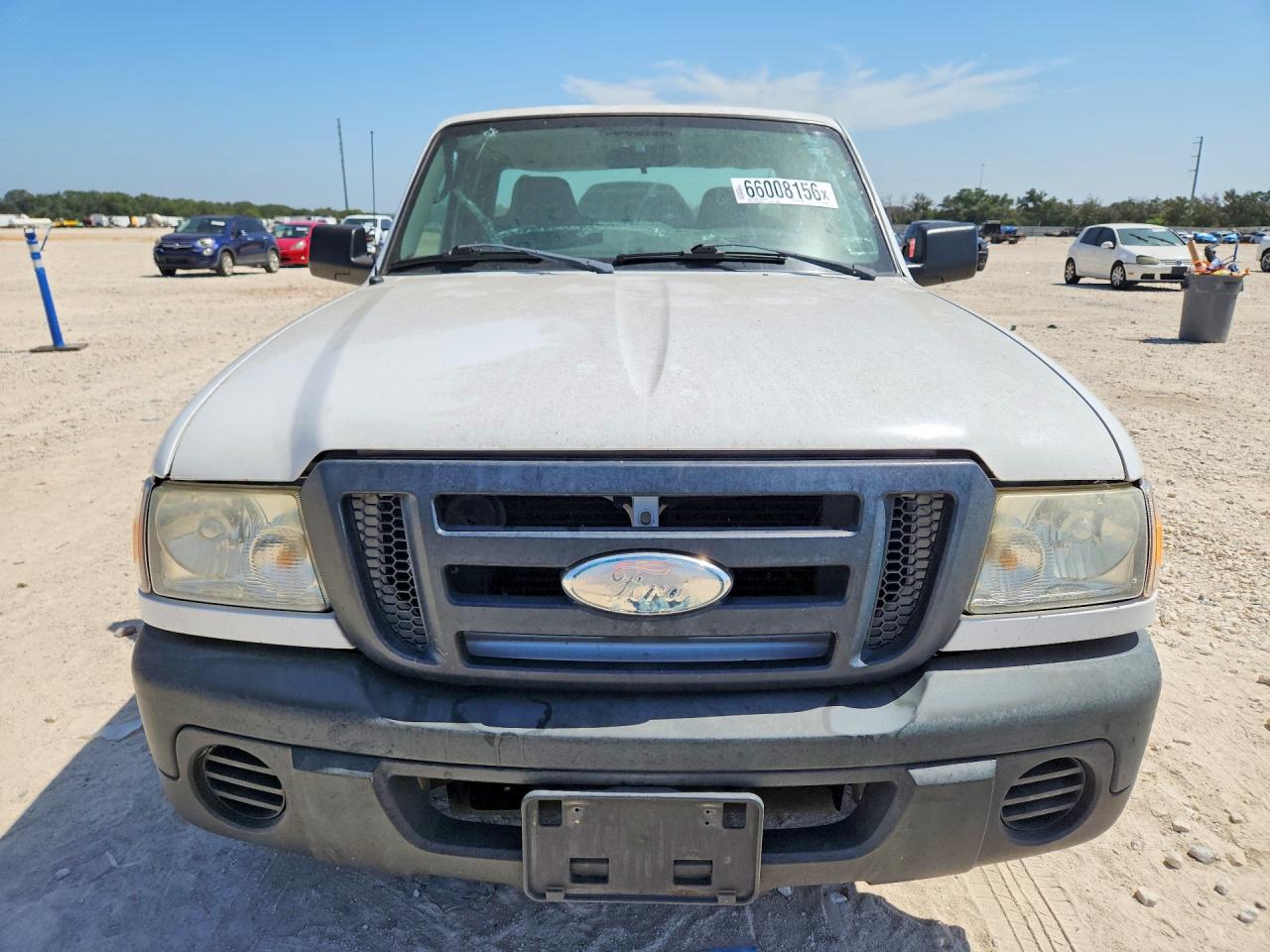 2008 Ford Ranger White vin: 1FTYR10D68PA26395