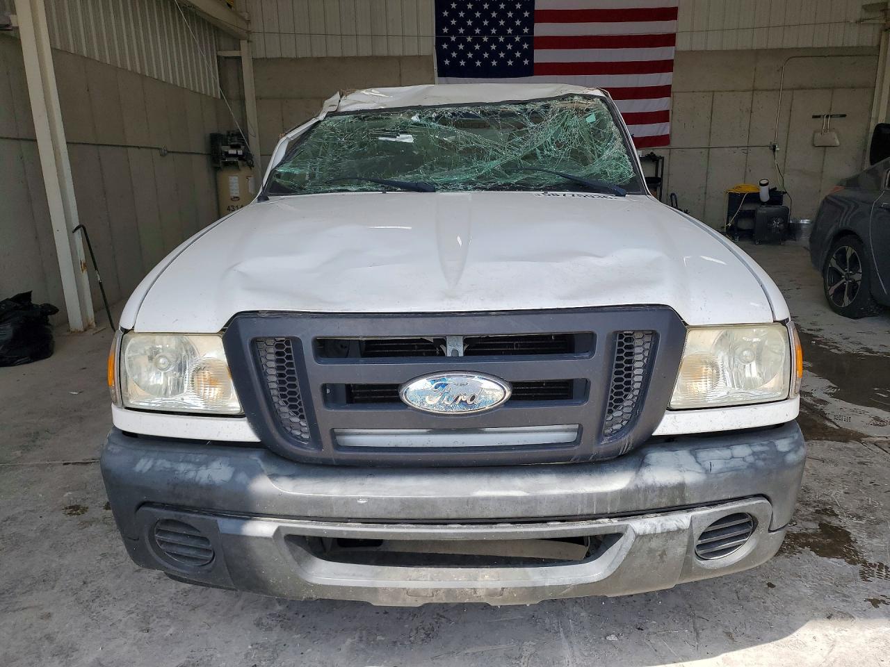 2008 Ford Ranger White vin: 1FTYR10D68PA83745