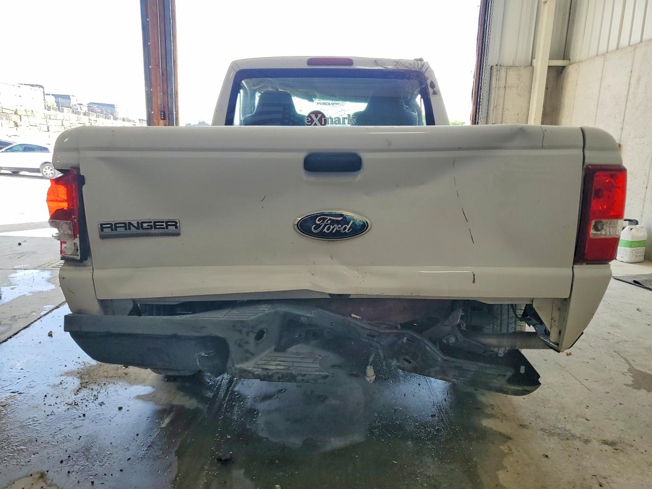 2008 Ford Ranger White vin: 1FTYR10D68PA83745