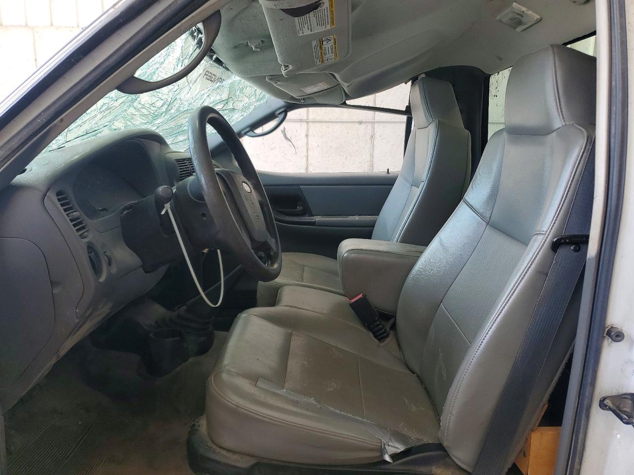 2008 Ford Ranger White vin: 1FTYR10D68PA83745