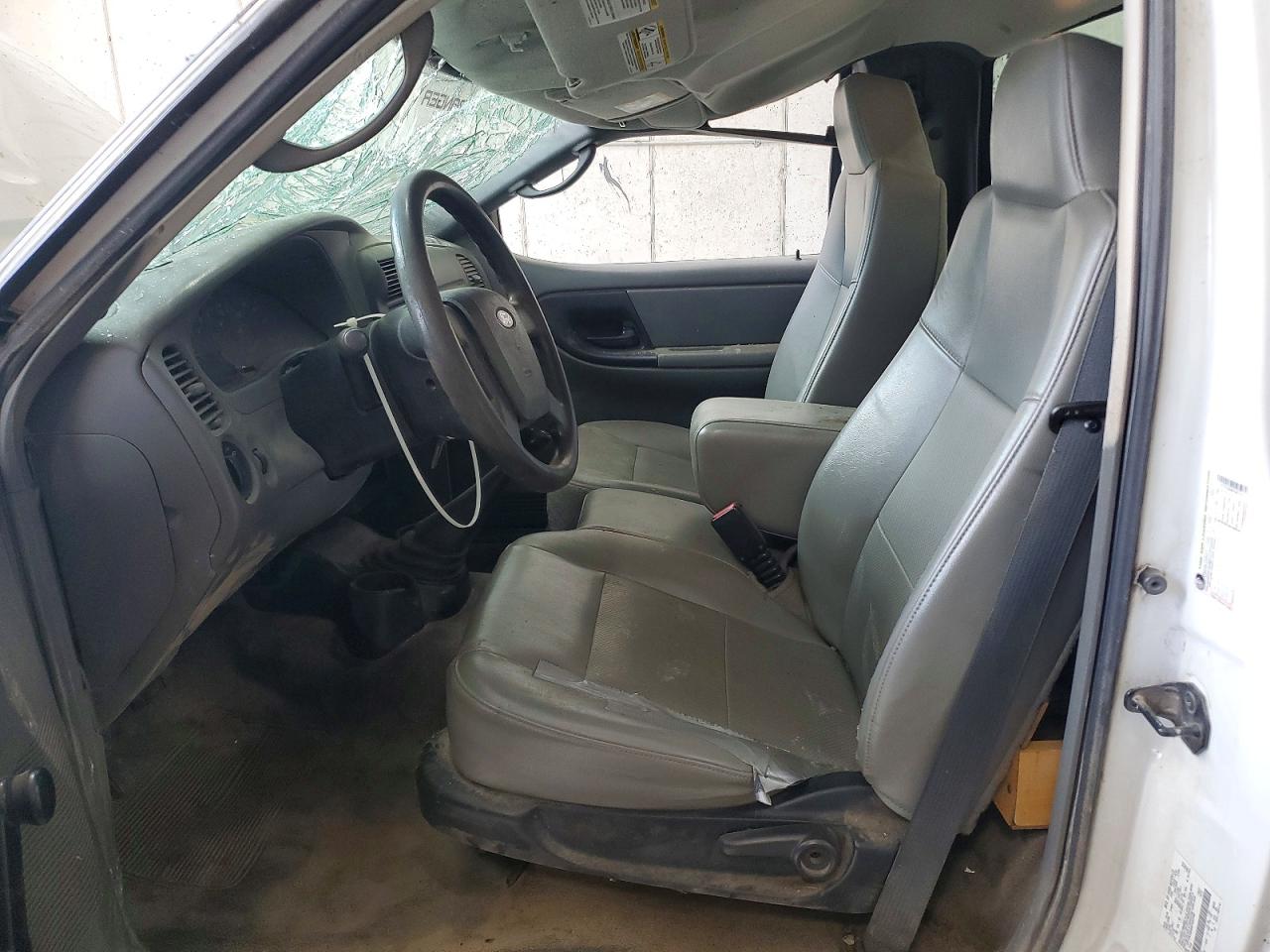 2008 Ford Ranger White vin: 1FTYR10D68PA83745