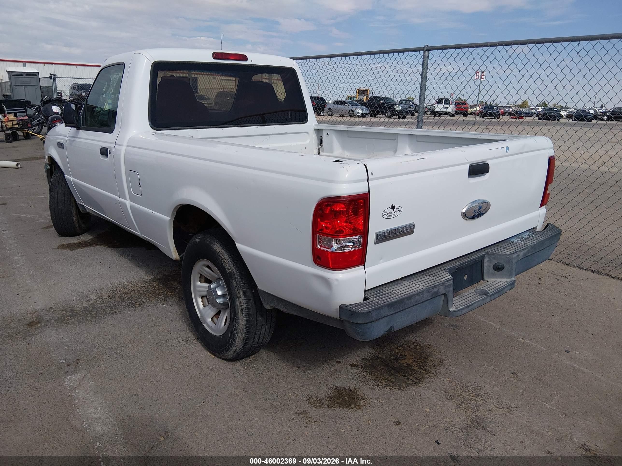 2008 Ford Ranger Xl/xlt White vin: 1FTYR10D68PB09714