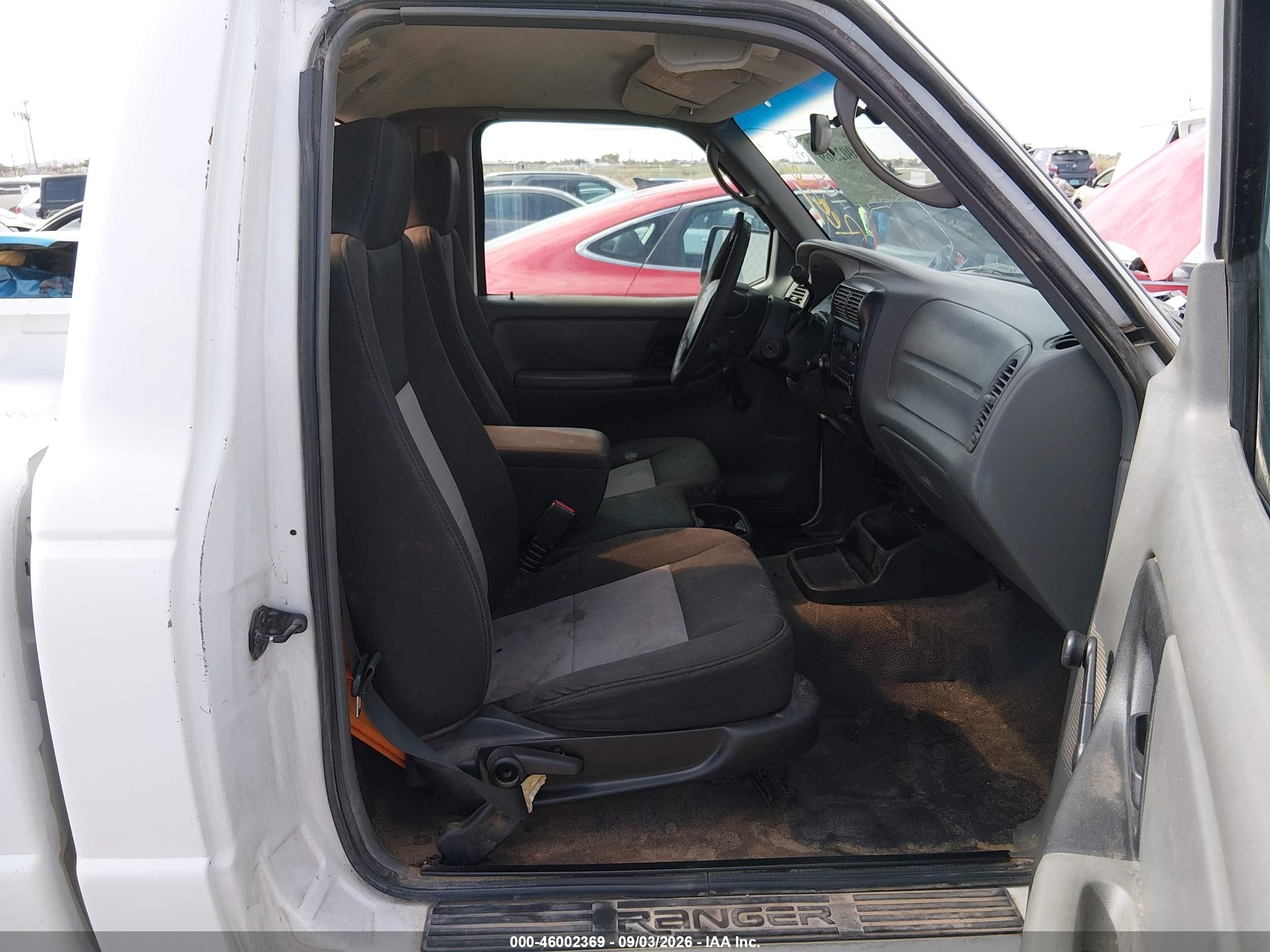 2008 Ford Ranger Xl/xlt White vin: 1FTYR10D68PB09714