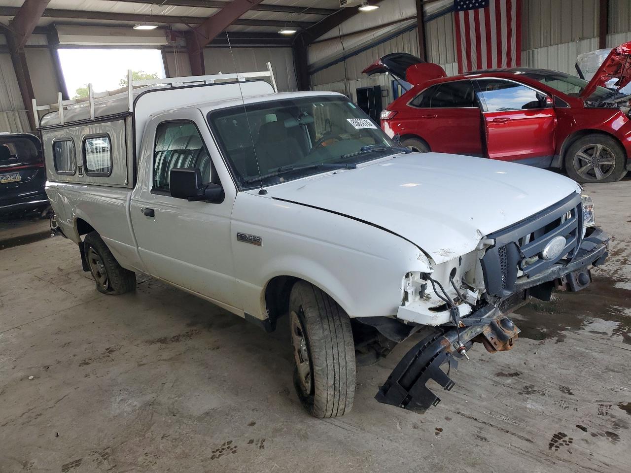2009 Ford Ranger Белый vin: 1FTYR10D69PA00414