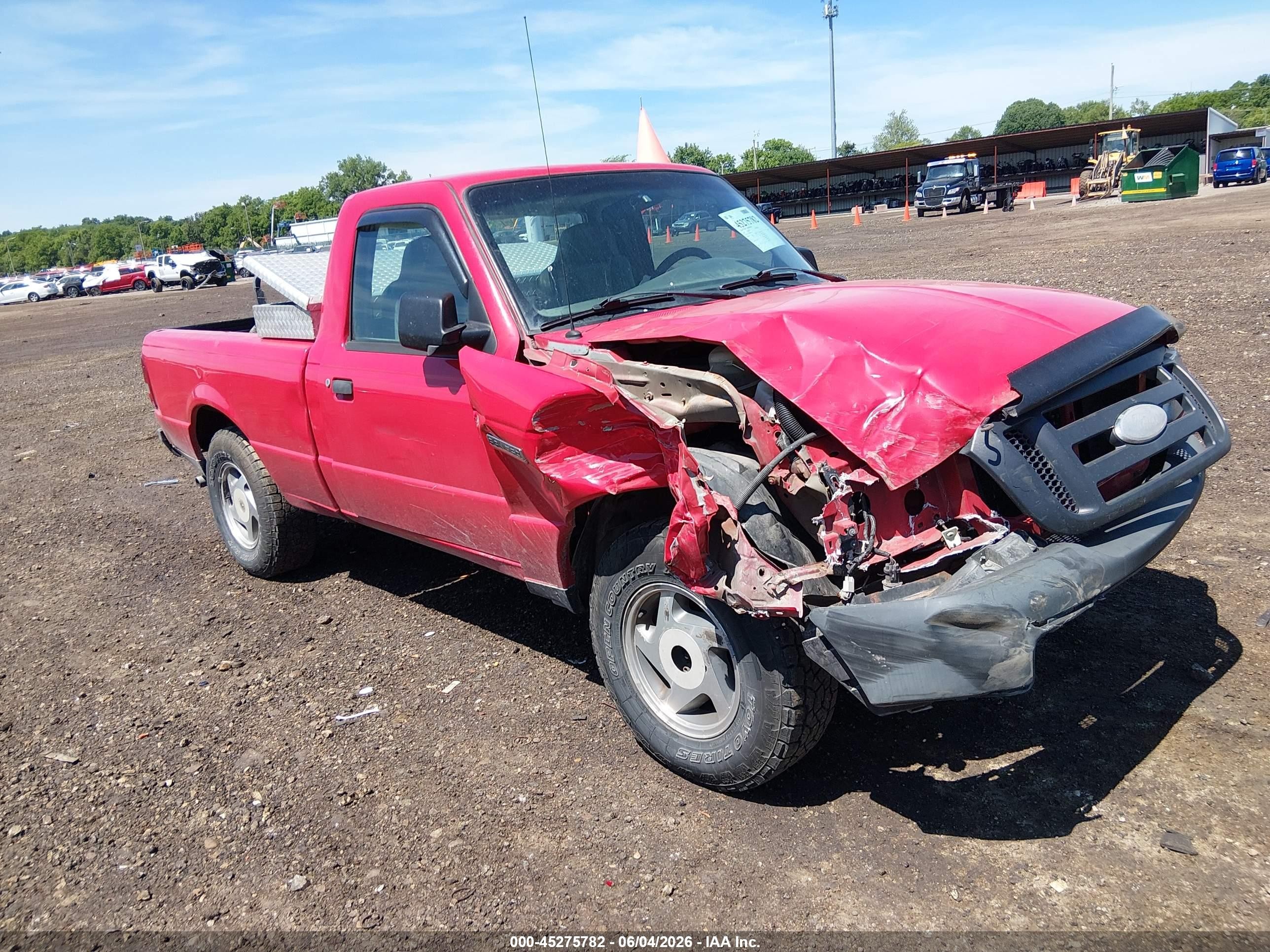 2009 Ford Ranger Sport/xl/xlt Красный vin: 1FTYR10D69PA21649