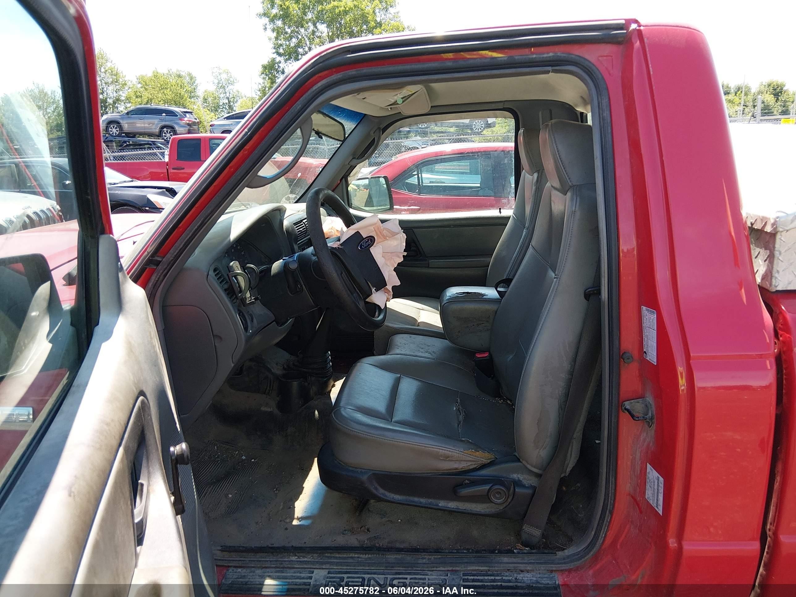 2009 Ford Ranger Sport/xl/xlt Red vin: 1FTYR10D69PA21649