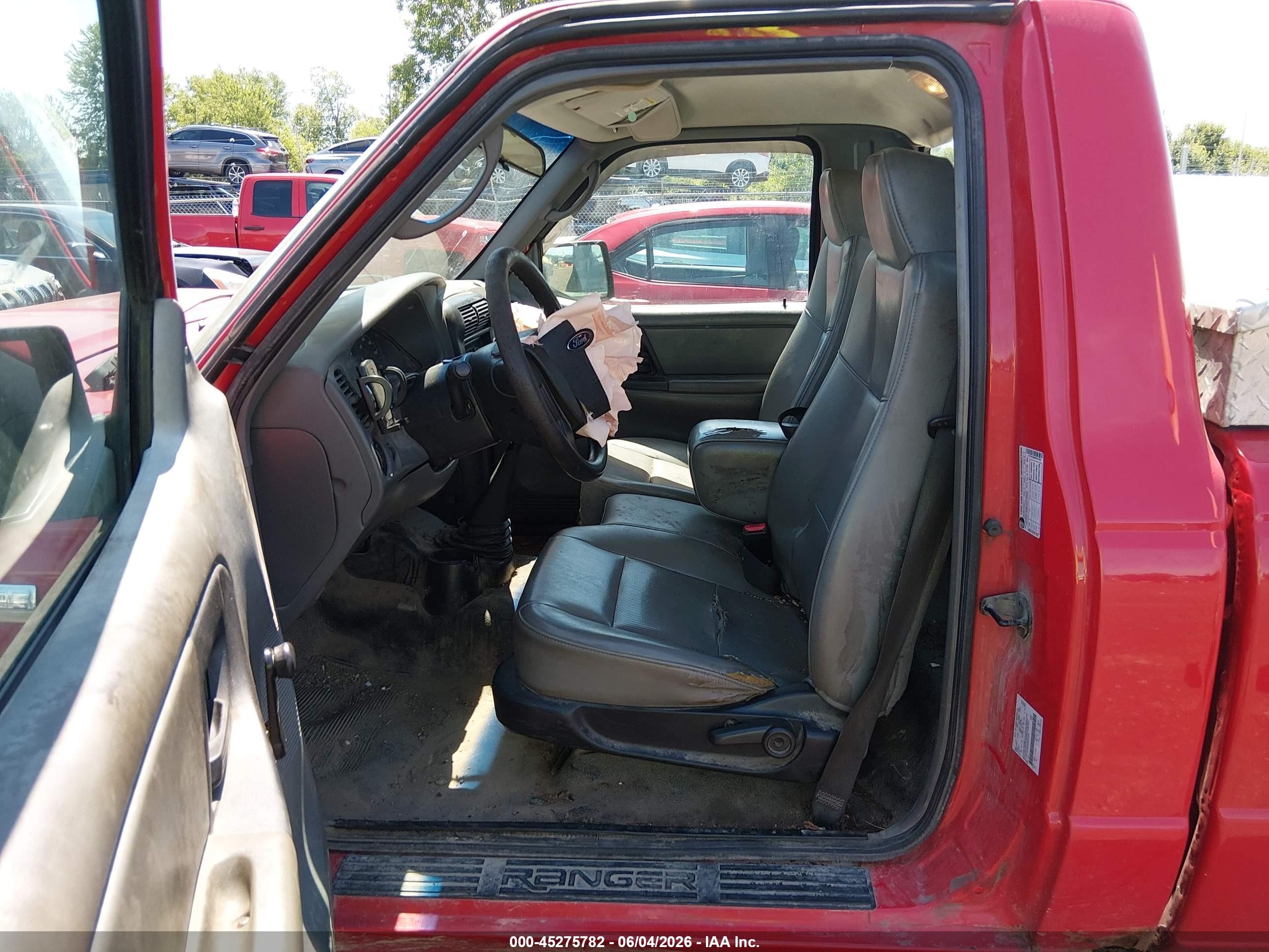 2009 Ford Ranger Sport/xl/xlt Red vin: 1FTYR10D69PA21649