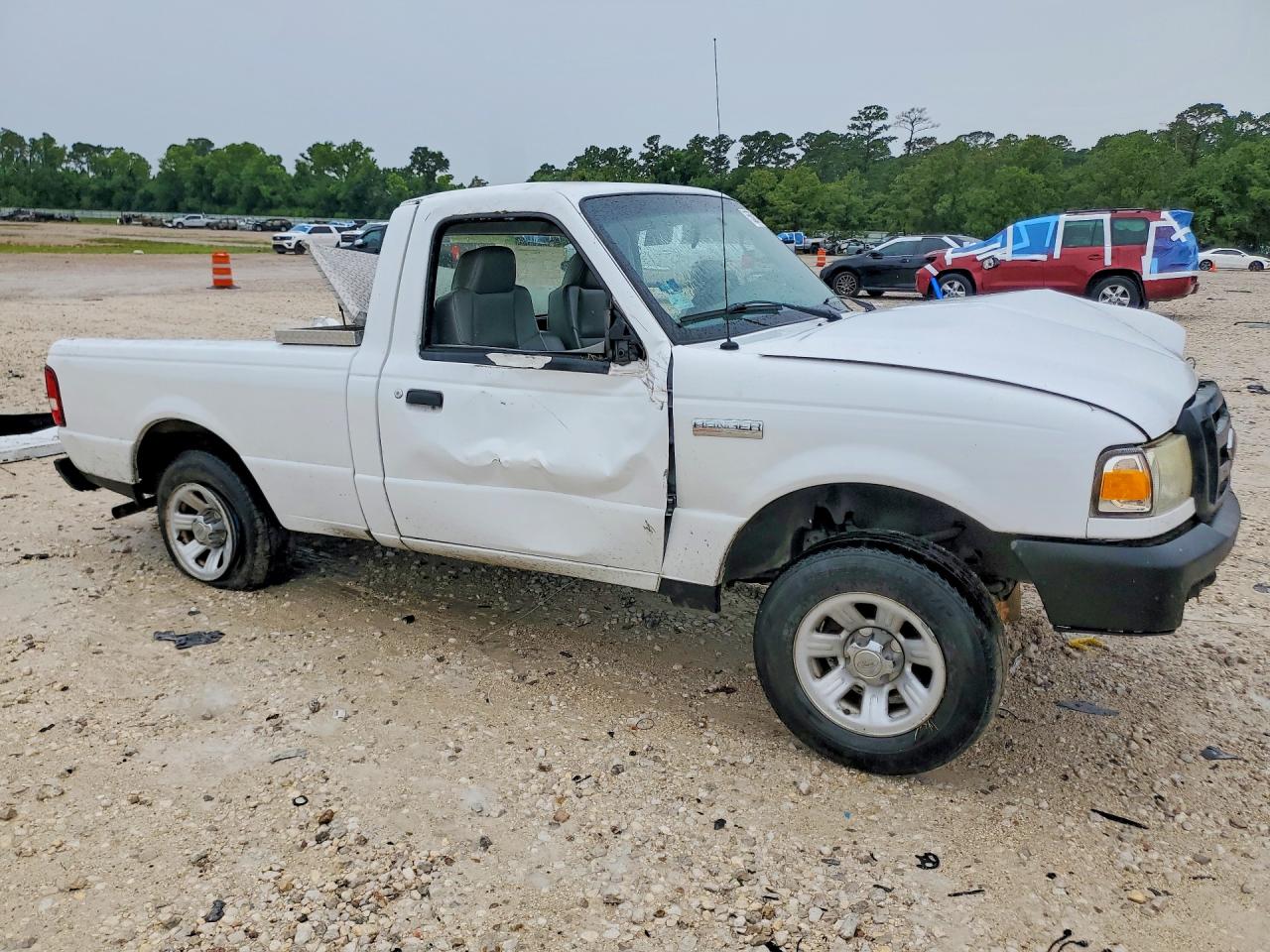 2009 Ford Ranger Белый vin: 1FTYR10D69PA26589
