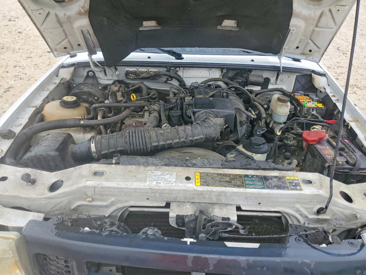 2009 Ford Ranger Белый vin: 1FTYR10D69PA26589