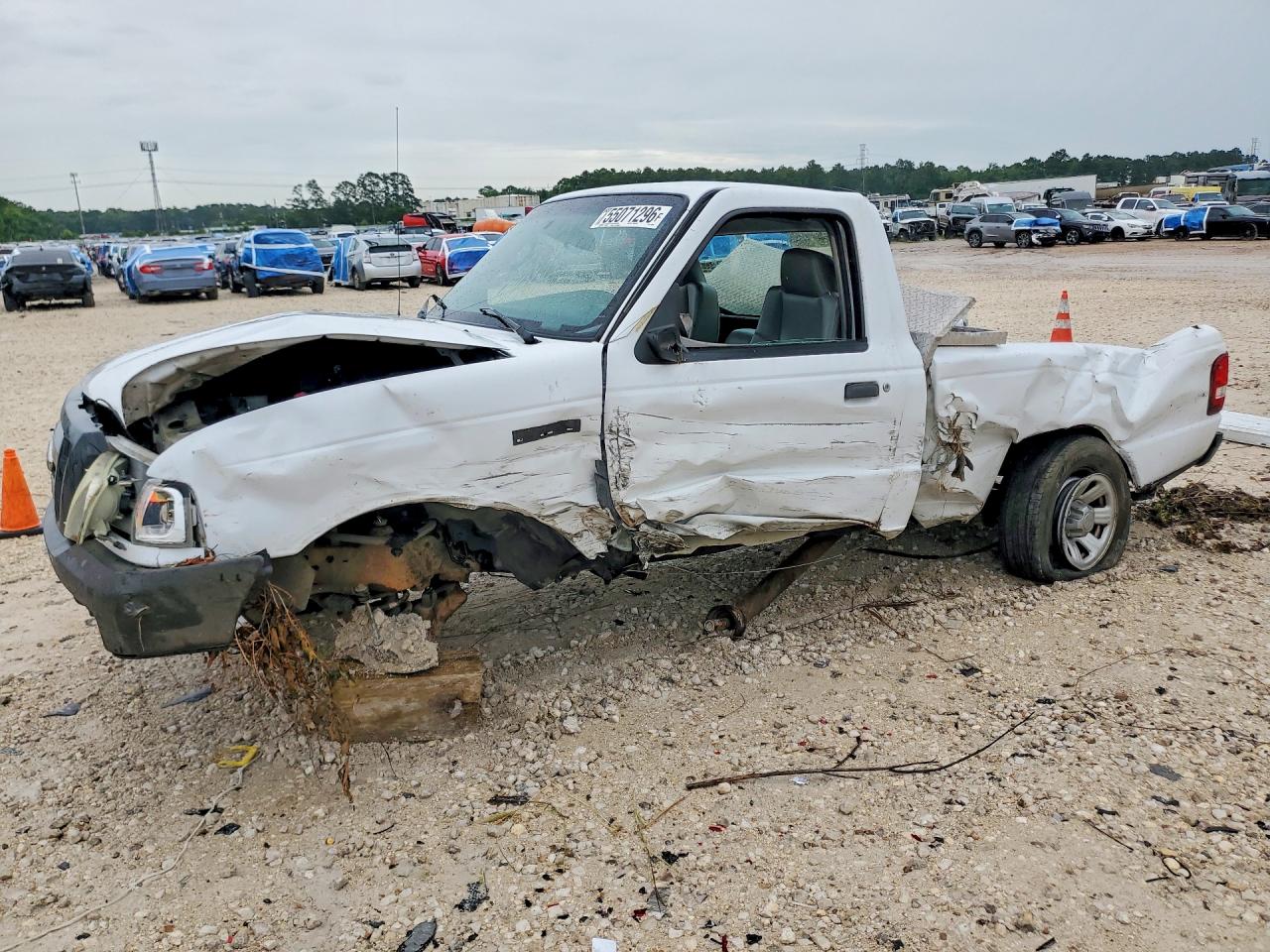 2009 Ford Ranger Белый vin: 1FTYR10D69PA26589