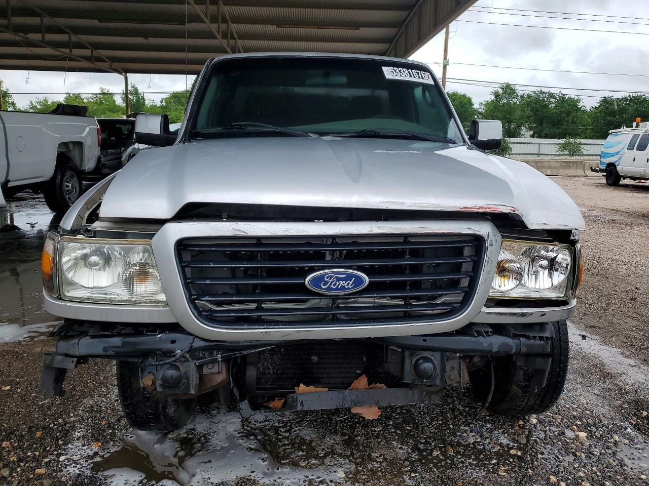 2009 Ford Ranger Silver vin: 1FTYR10D69PA59012