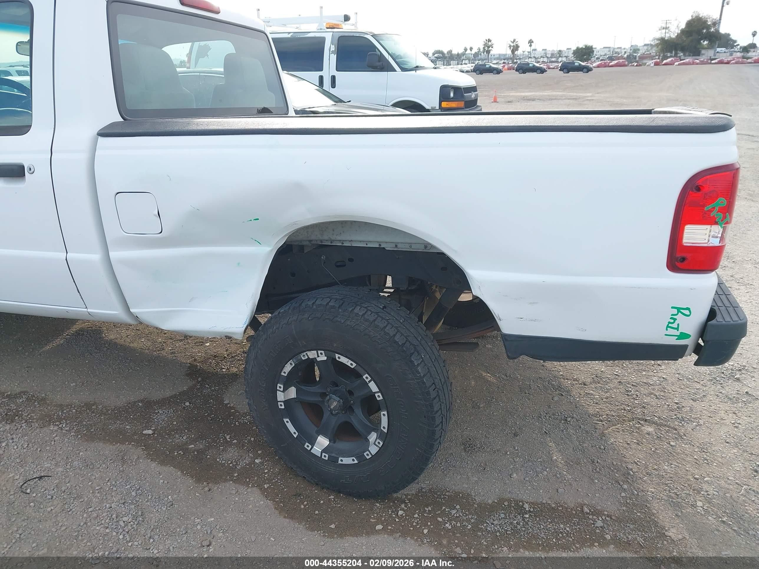 2009 Ford Ranger Sport/xl/xlt Белый vin: 1FTYR10D69PA69443