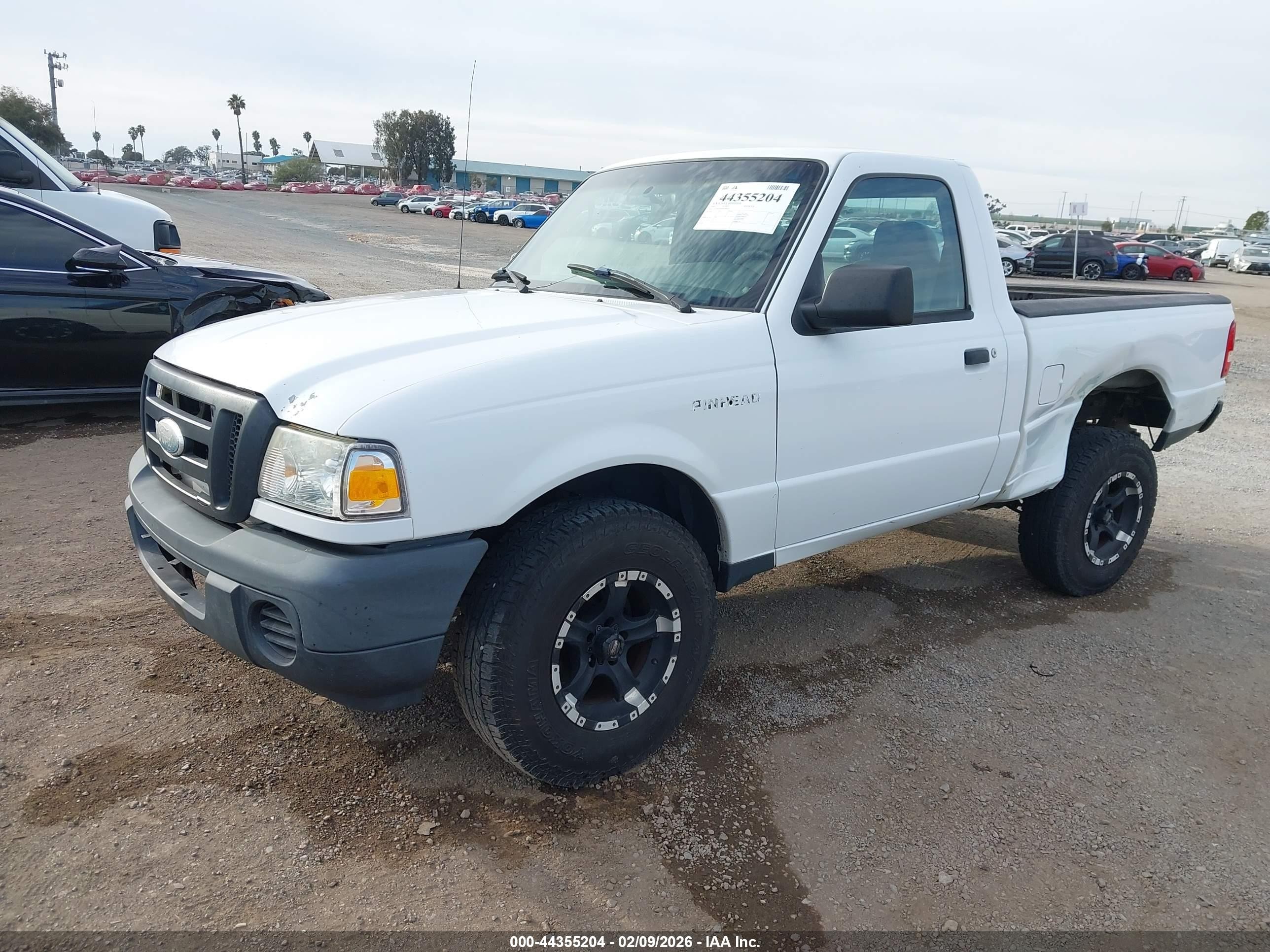2009 Ford Ranger Sport/xl/xlt Белый vin: 1FTYR10D69PA69443