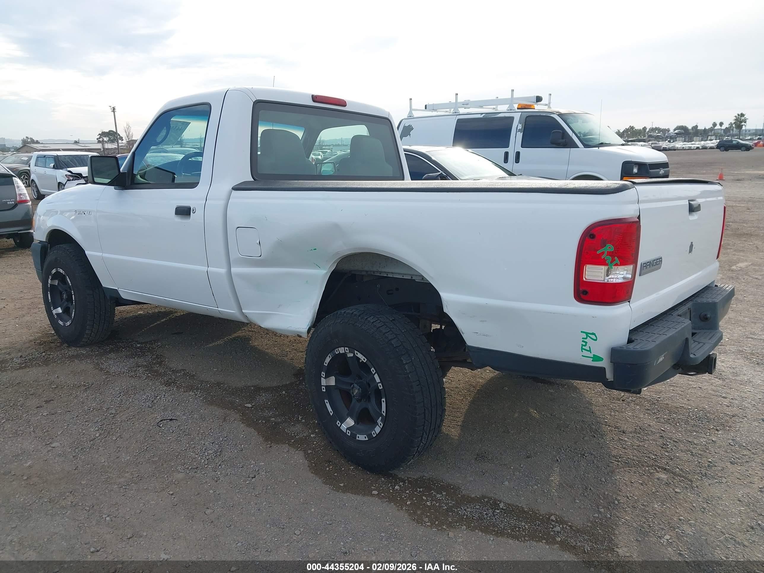 2009 Ford Ranger Sport/xl/xlt Белый vin: 1FTYR10D69PA69443