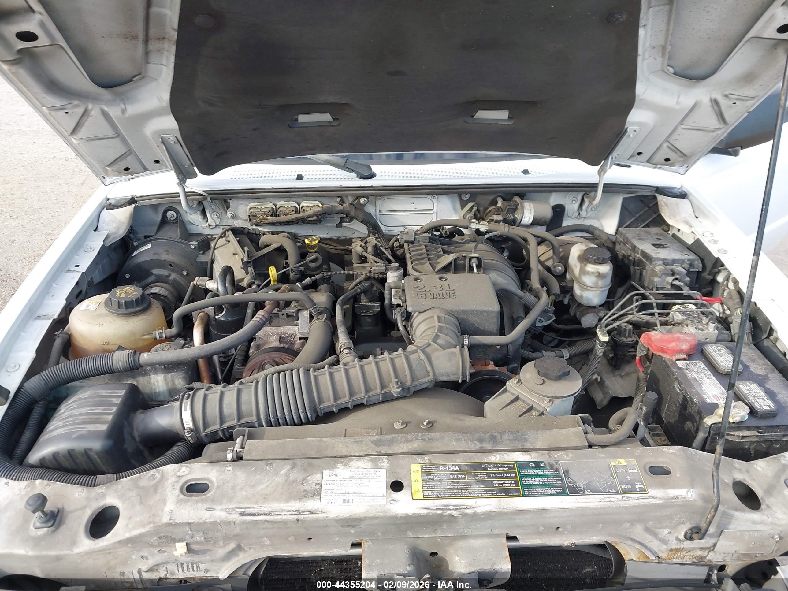 2009 Ford Ranger Sport/xl/xlt Белый vin: 1FTYR10D69PA69443