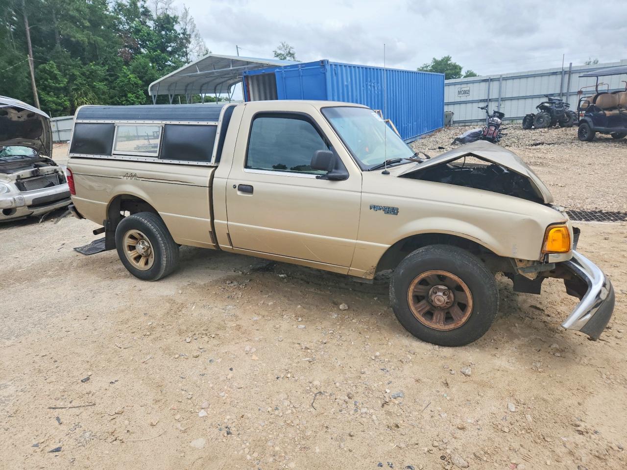 2001 Ford Ranger Gold vin: 1FTYR10D71PB40492