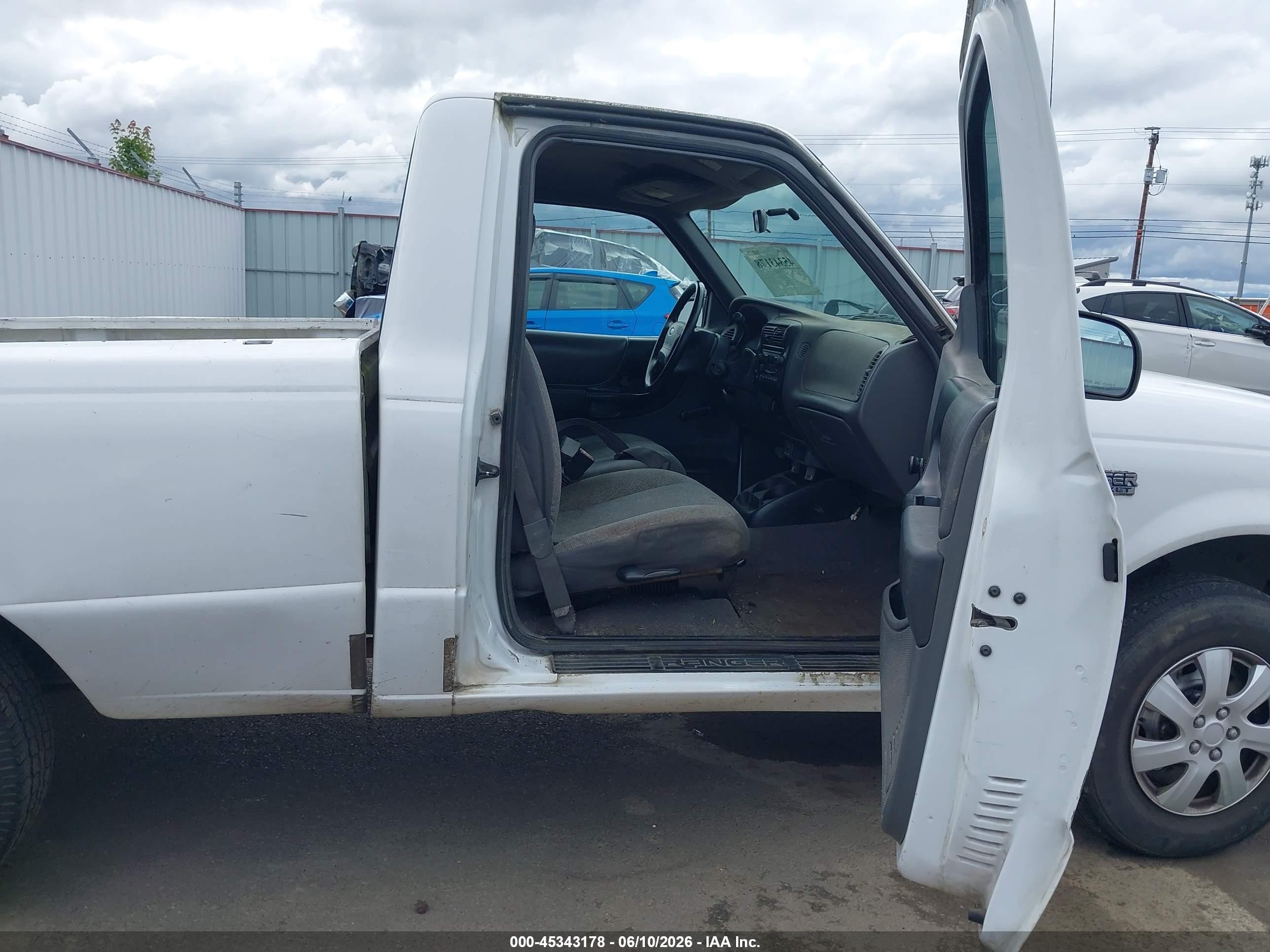2002 Ford Ranger Xl/xlt White vin: 1FTYR10D72PA30978